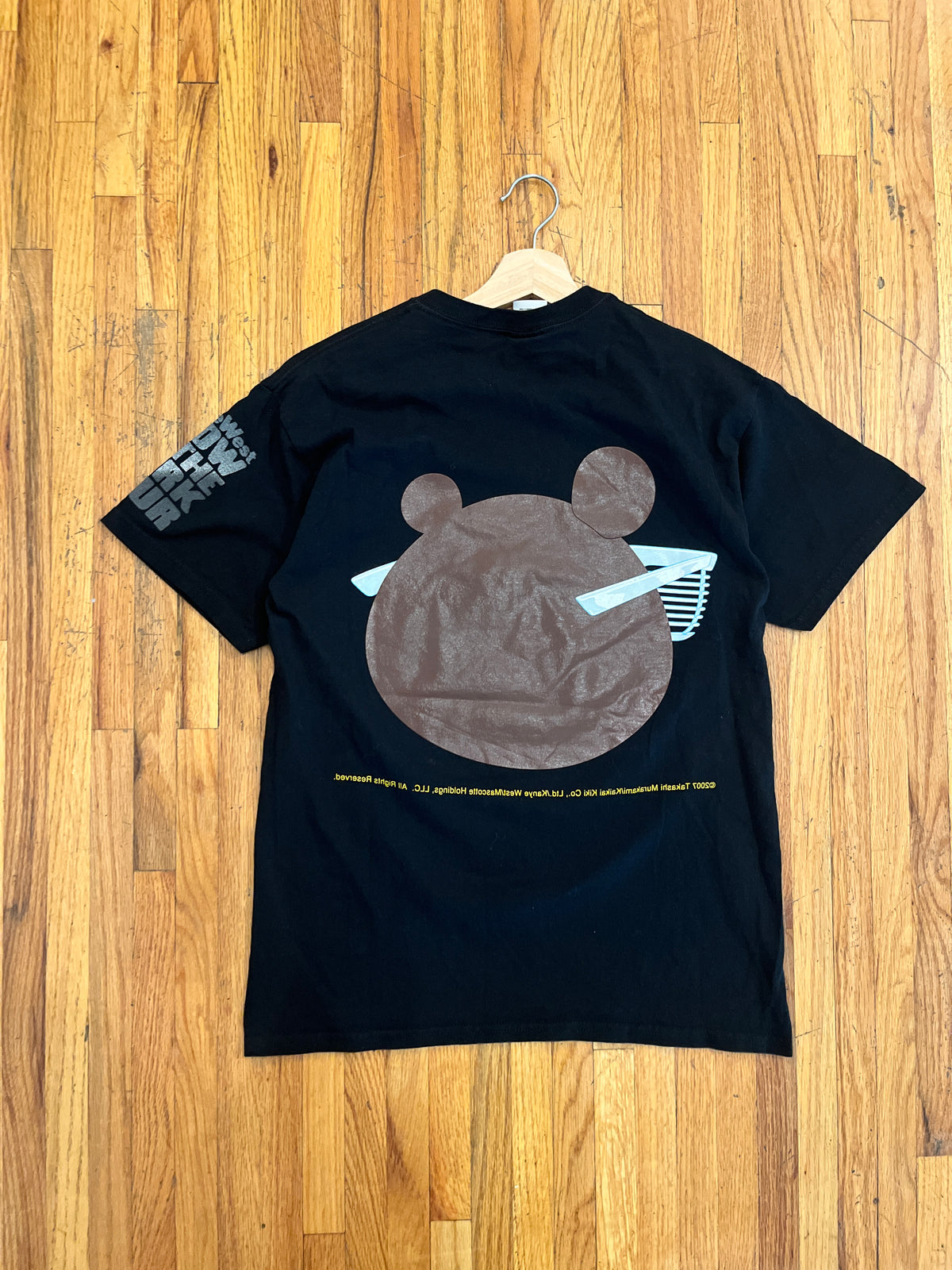 (L) 2007 Kanye West Glow in the Dark Tour Tee