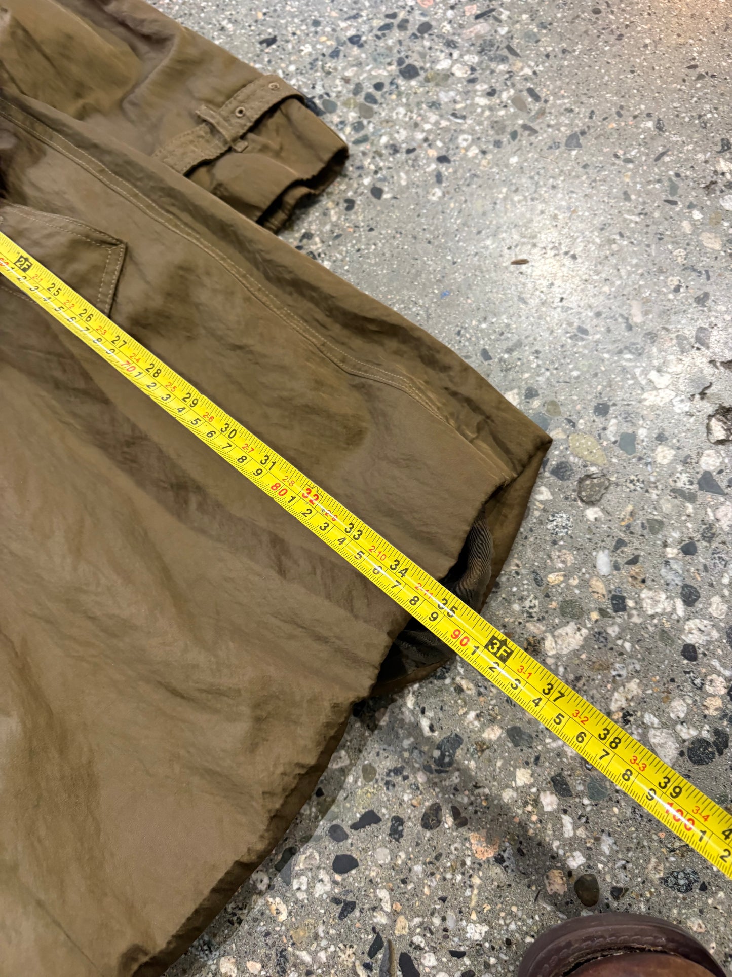 (S) Older Burberry Olive Trench