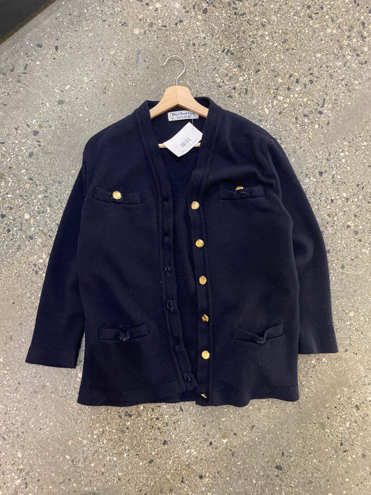 (M) Vintage Burberry Cardigan