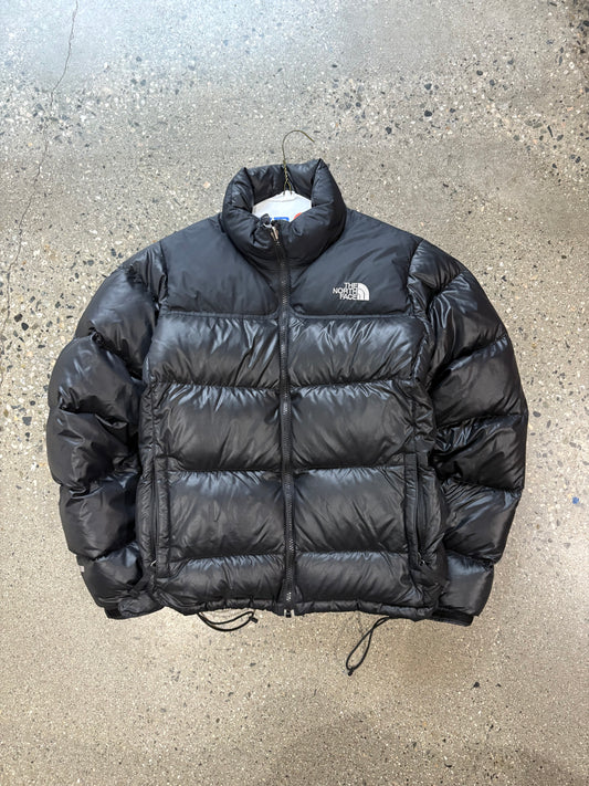 (S) All Black North Face 700 Puffer