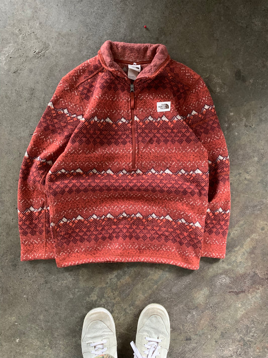 (S) The North Face Mens Aztec Q Zip