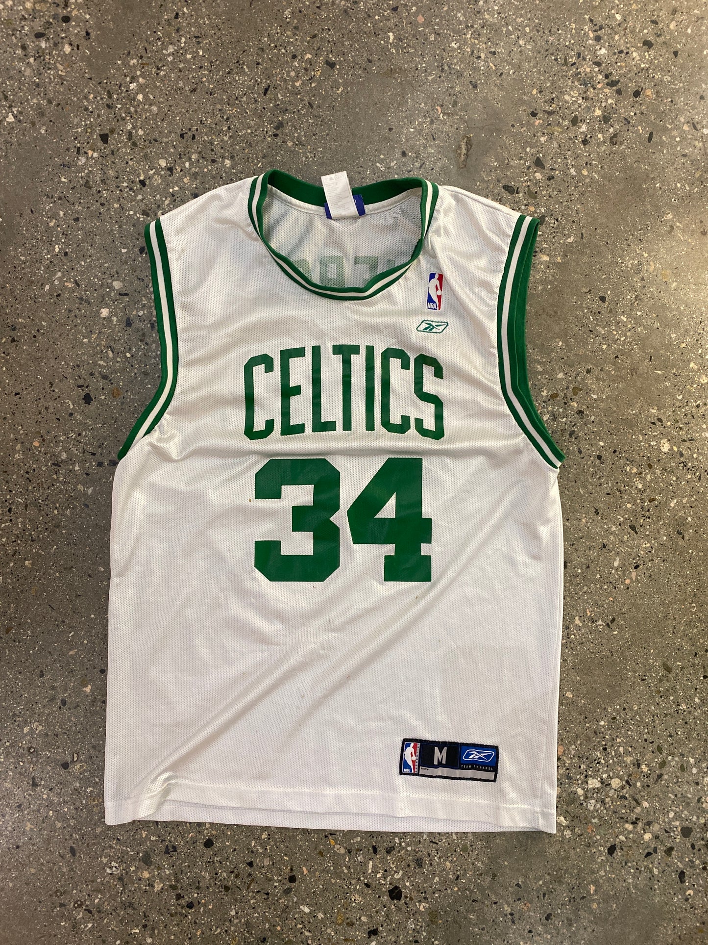 (M/L) Reebok Boston Celtics Paul Pierce Jersey