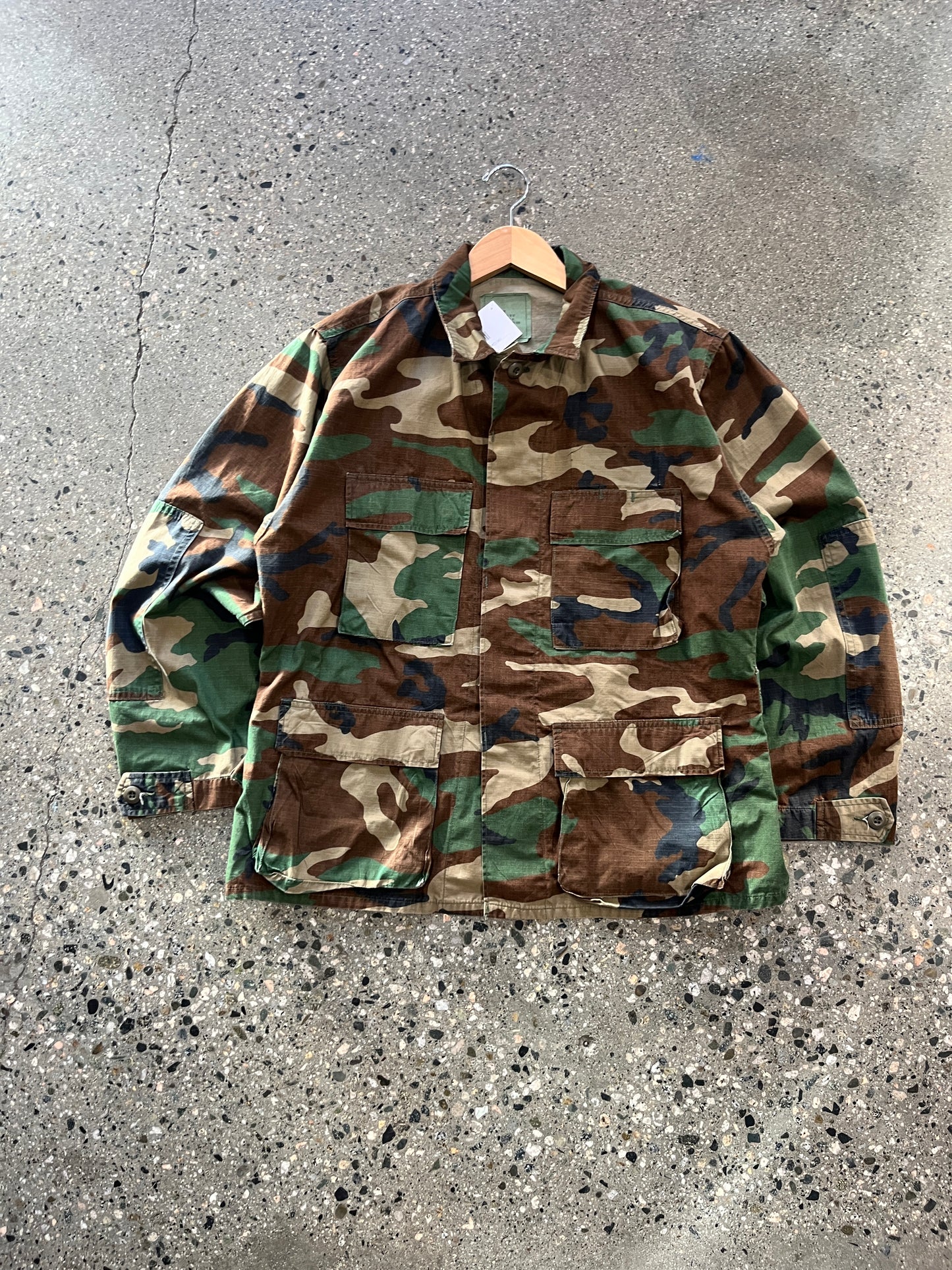 (M) Camo Military Jacket