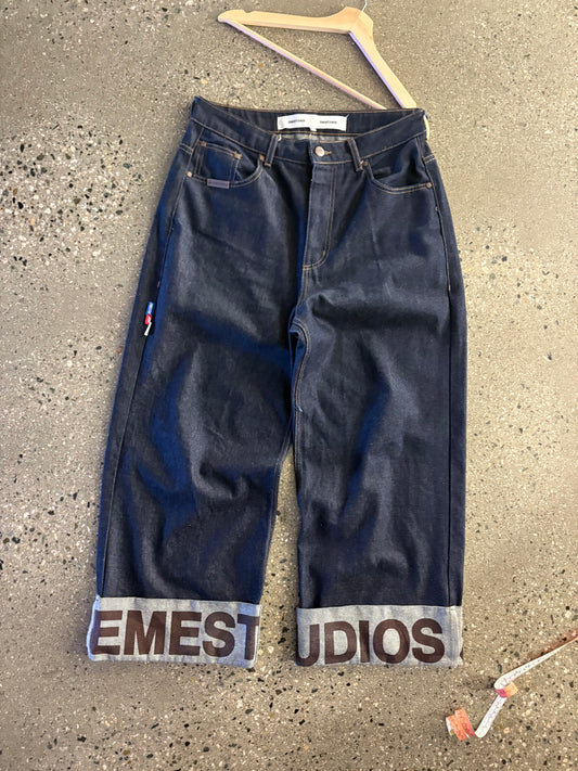 32” Emes Studio Jeans Turned Raw Jeans