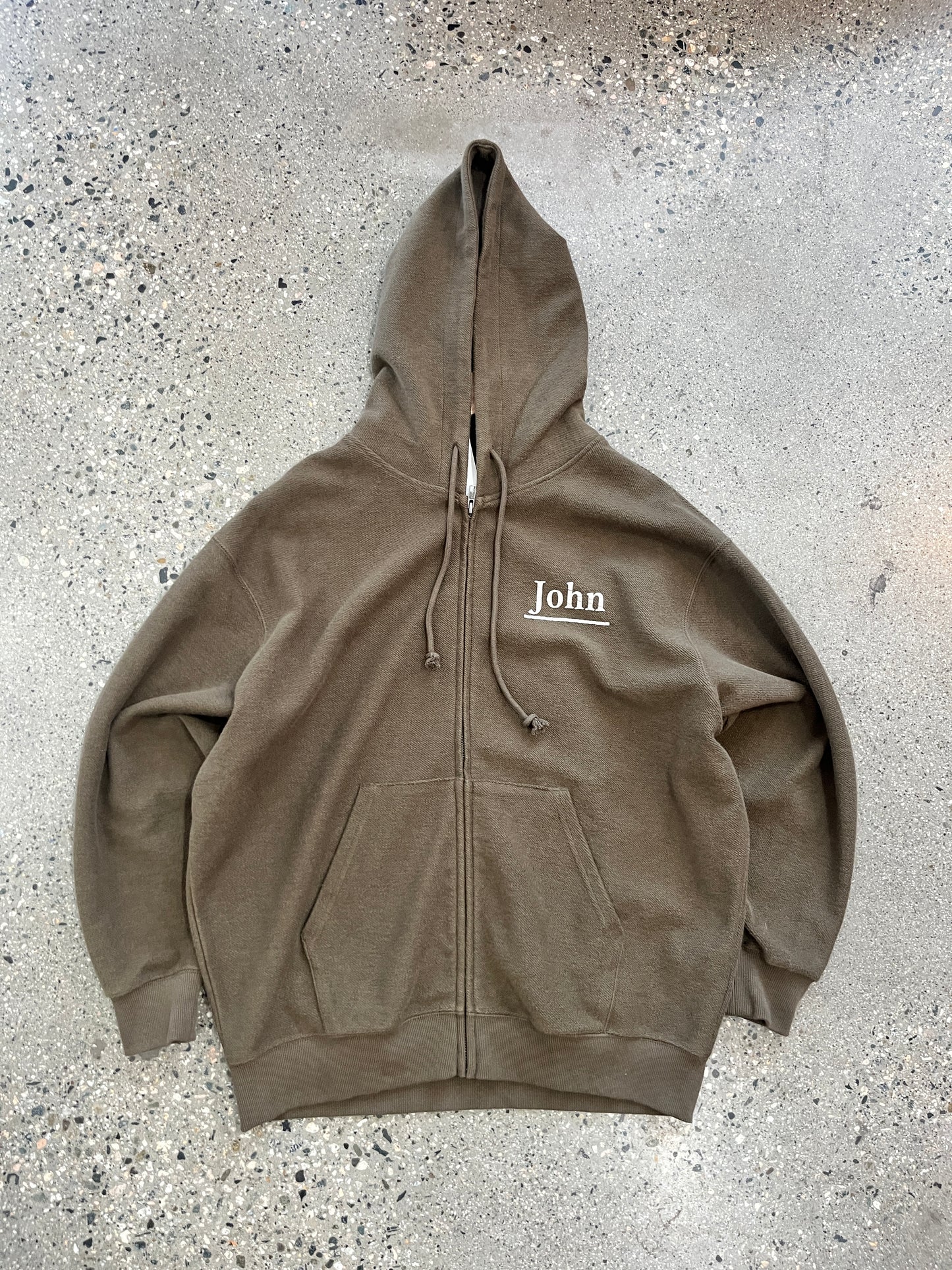 (XL/2X) Wind & Sea x John's Surf Hoodie Zip Up