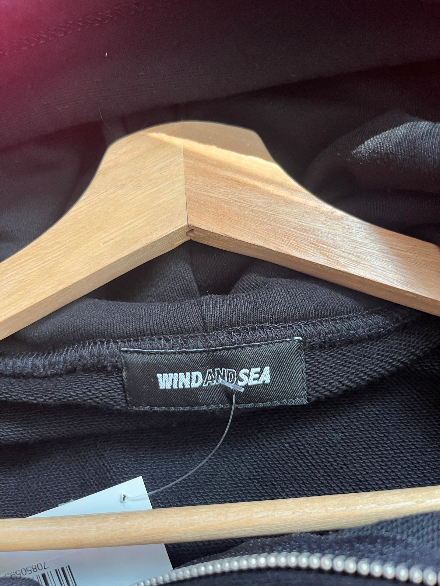 (L/XL) Wind & Sea Money Zip Hoodie BNWT