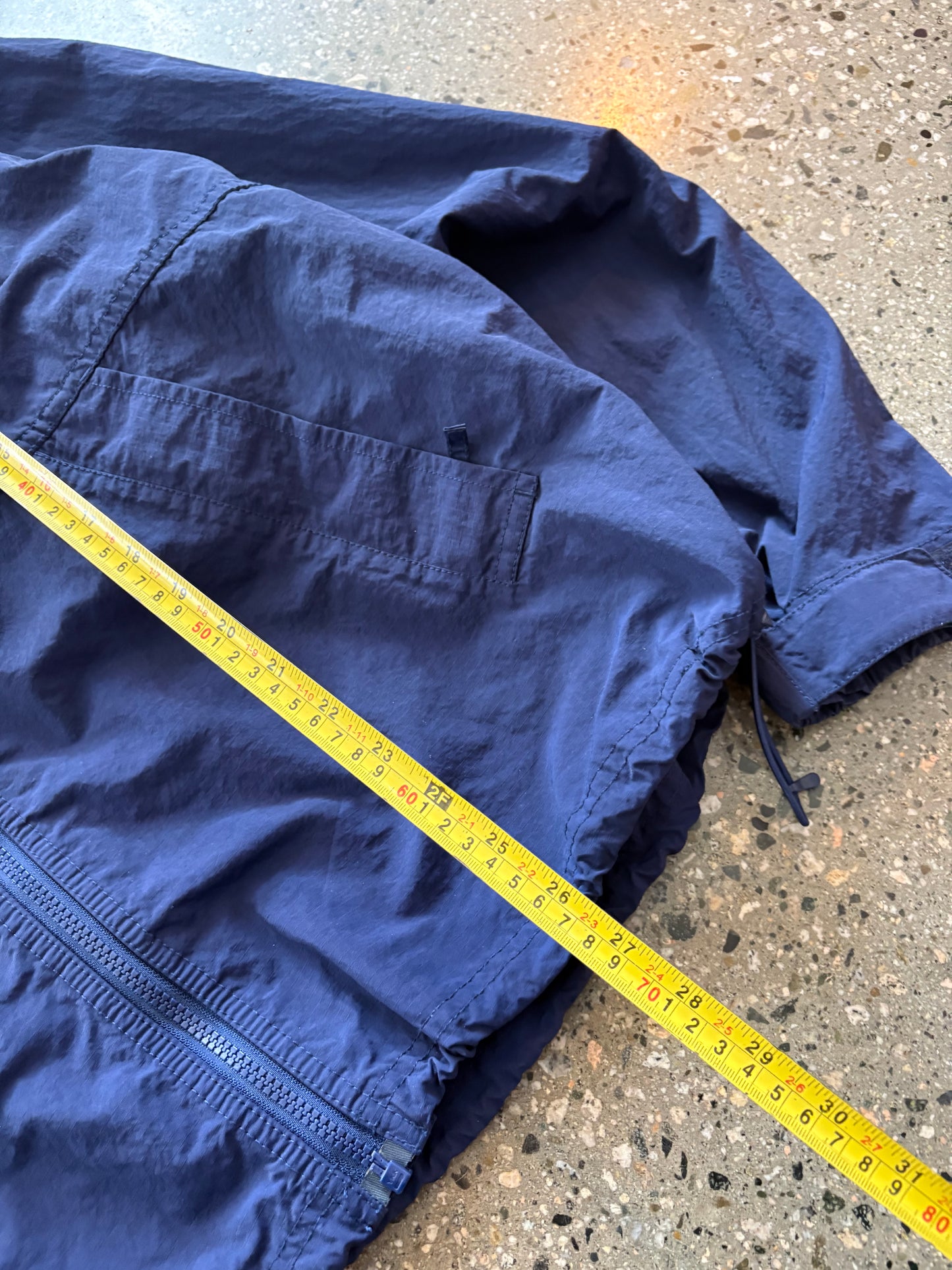 (L) Stussy Nylon Airbrush Script Windbreaker