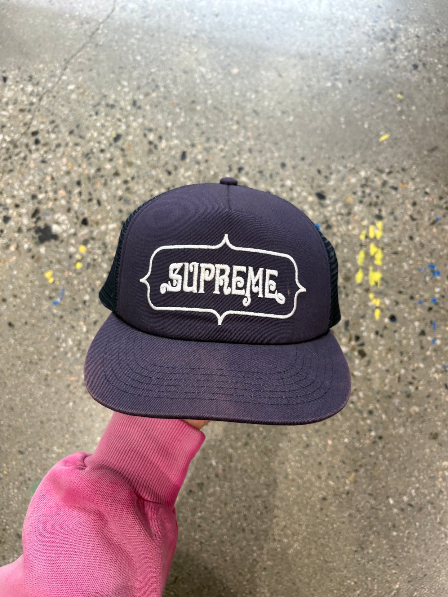 (OS) Supreme Highest Mesh 5 Panel Hat