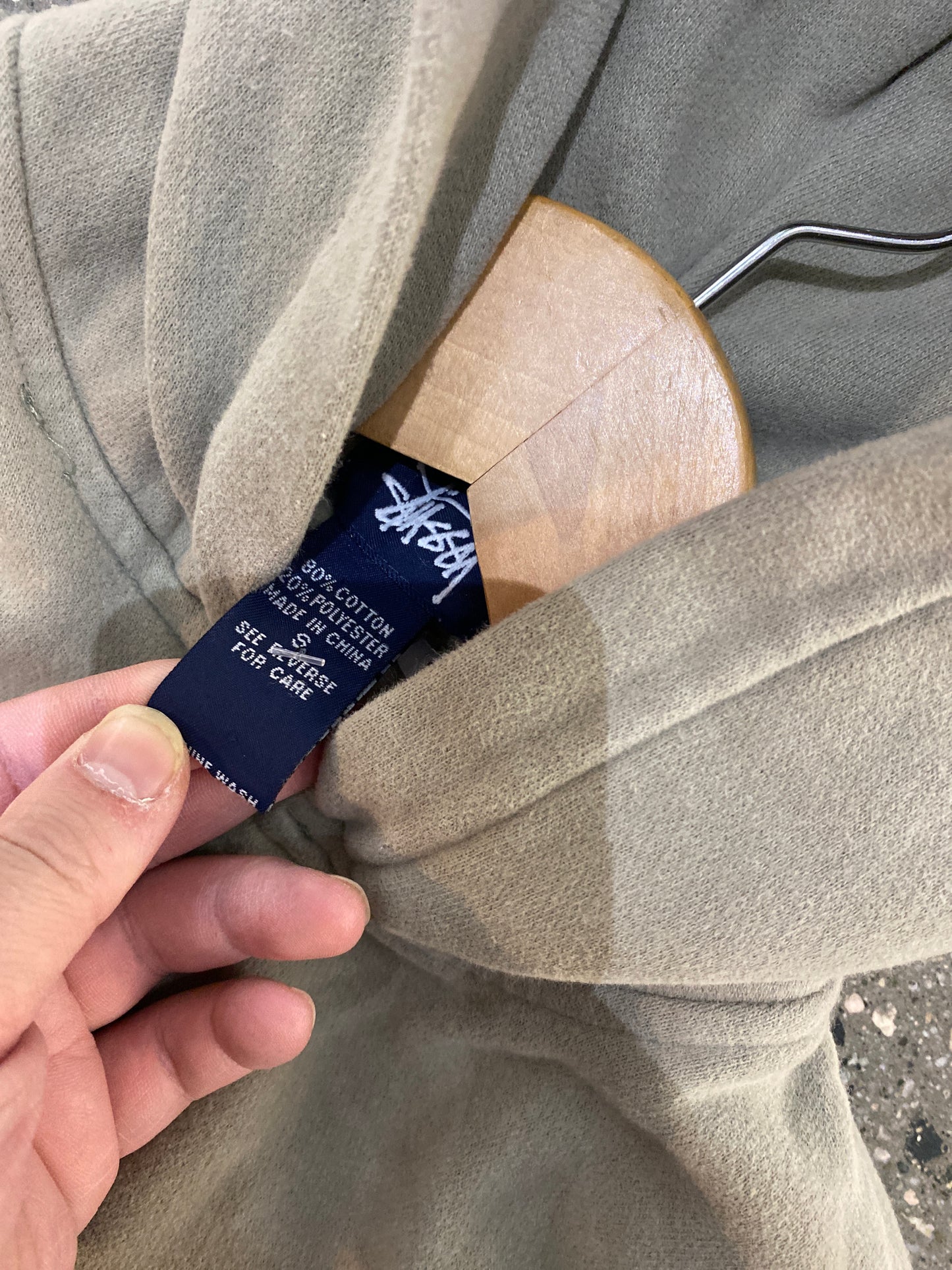 (S) 1990s Stussy Utility Hoodie