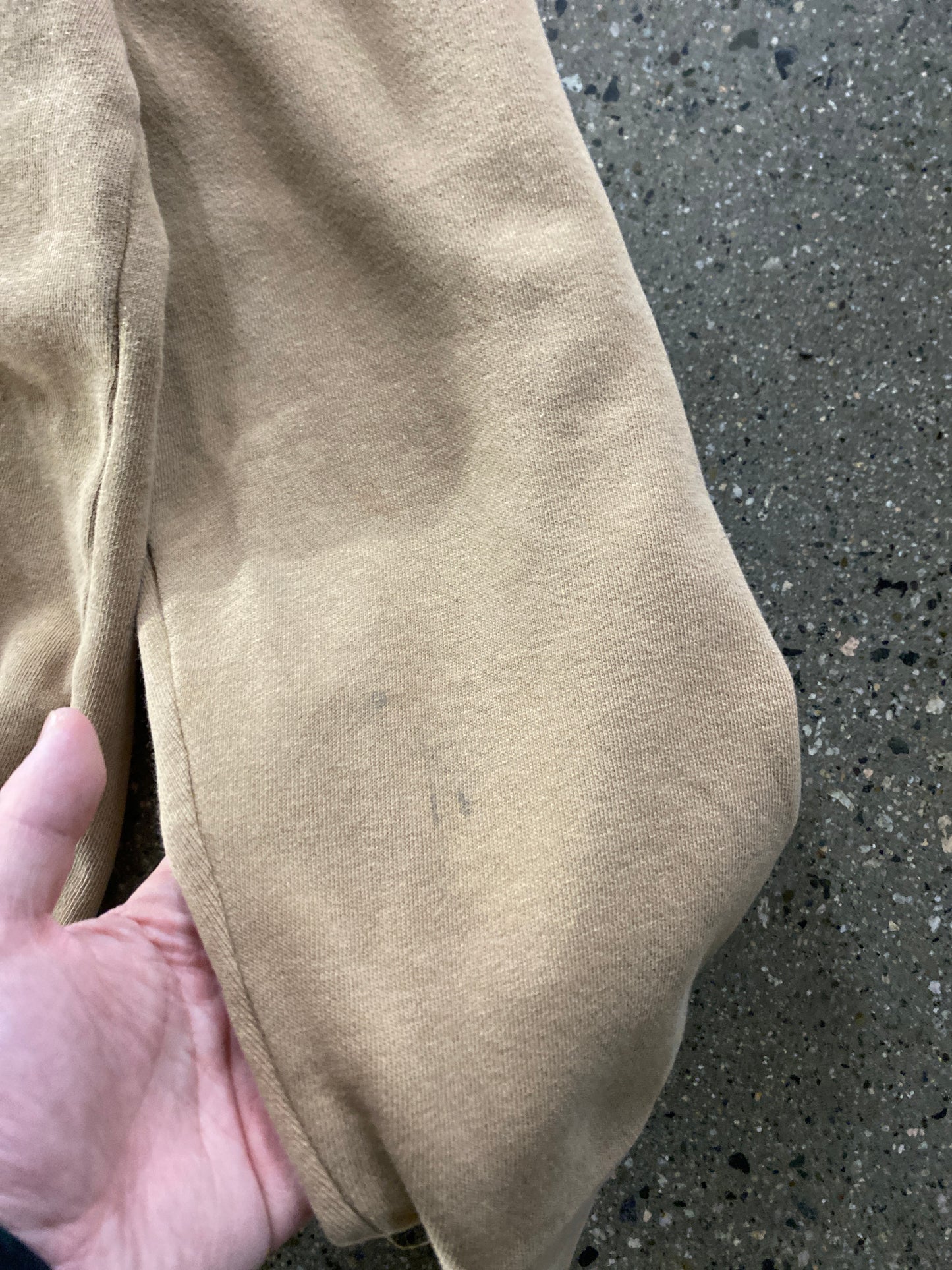 (M/L) Stussy Coffee Color Script Hoodie