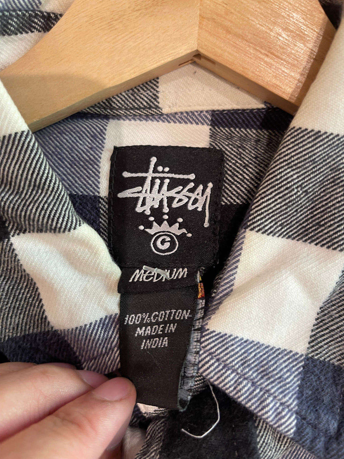(M) Stussy Button Up Flannel