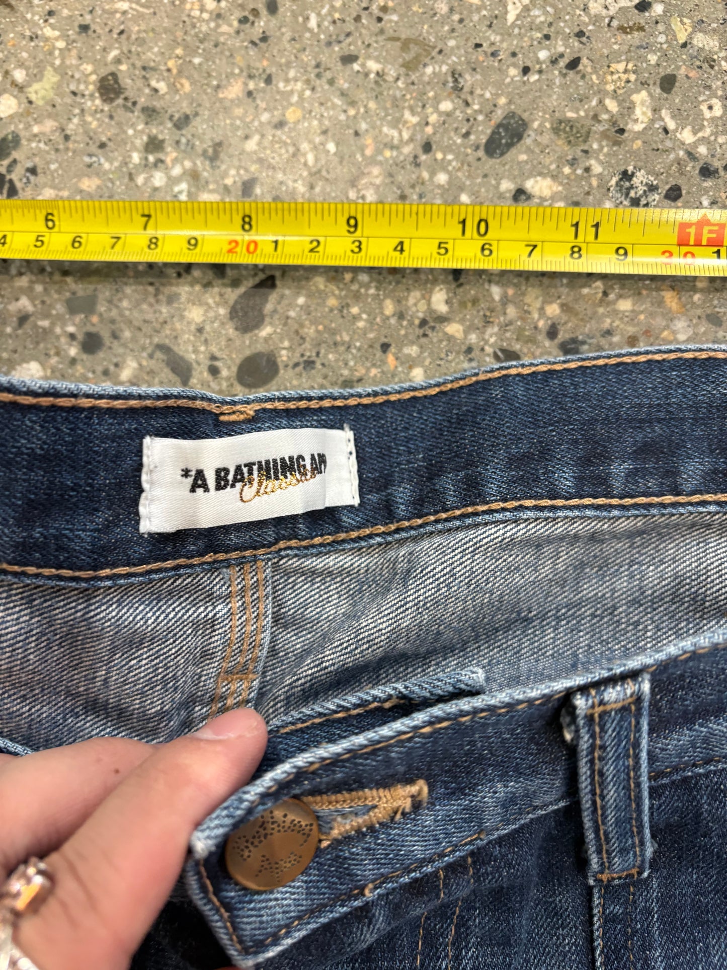 34” Bape Carpenter Jeans