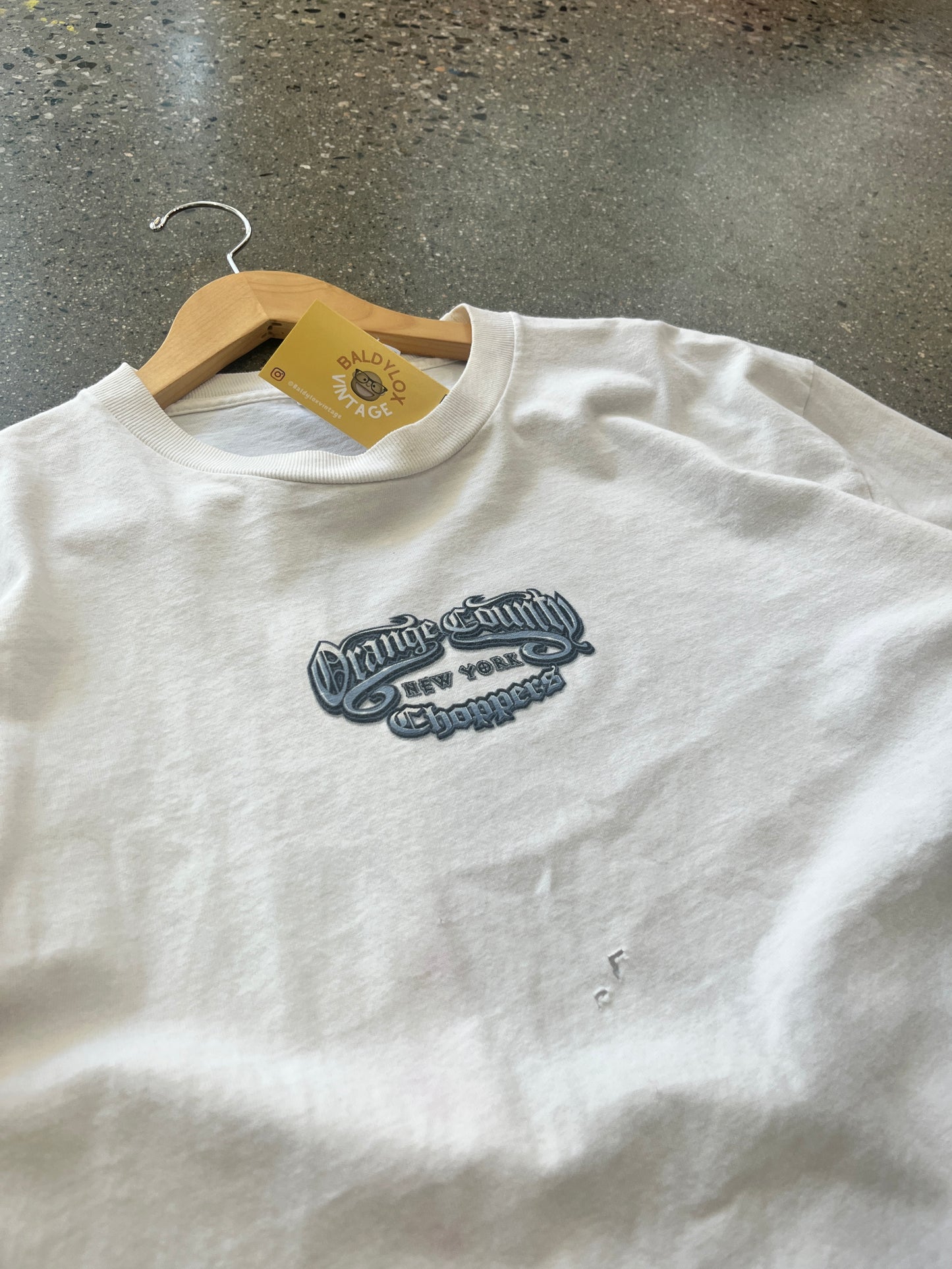 (L) Distressed Orange County Choppers New York LS