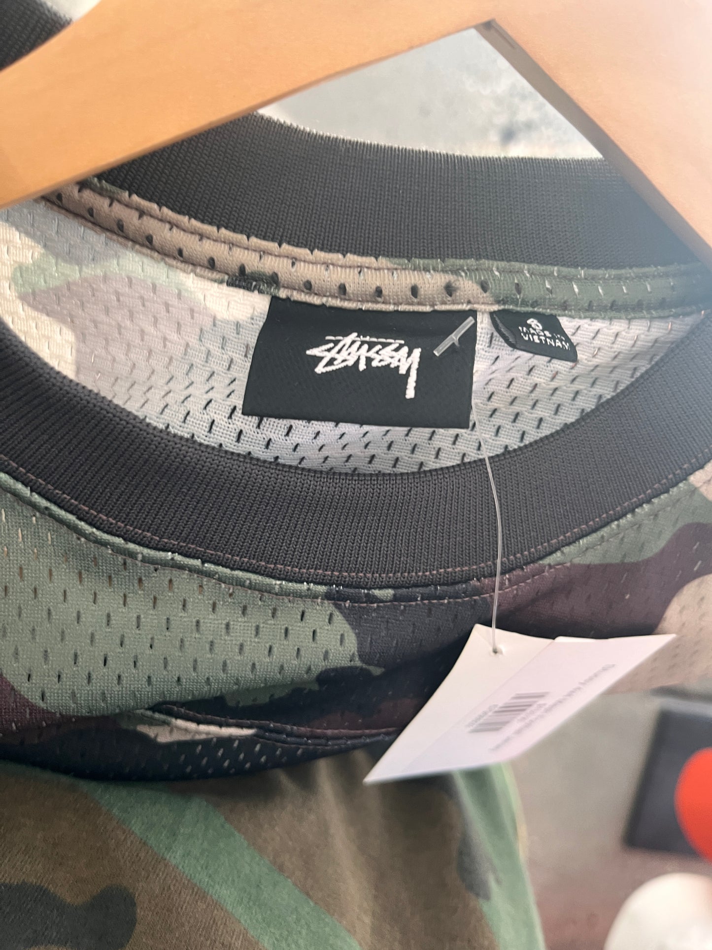(S) Stussy 4x4 Mesh Football Jersey