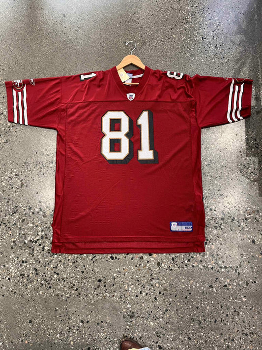 (2X) SF 49ers owens Jersey