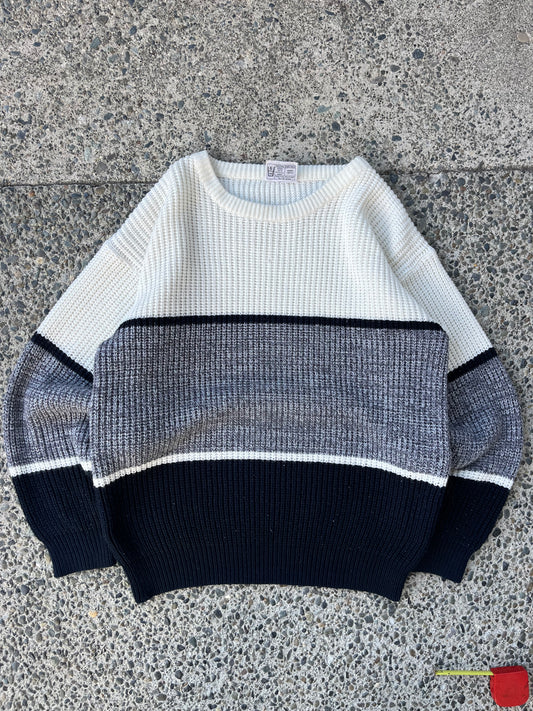80s Manto Block Texture Knit
