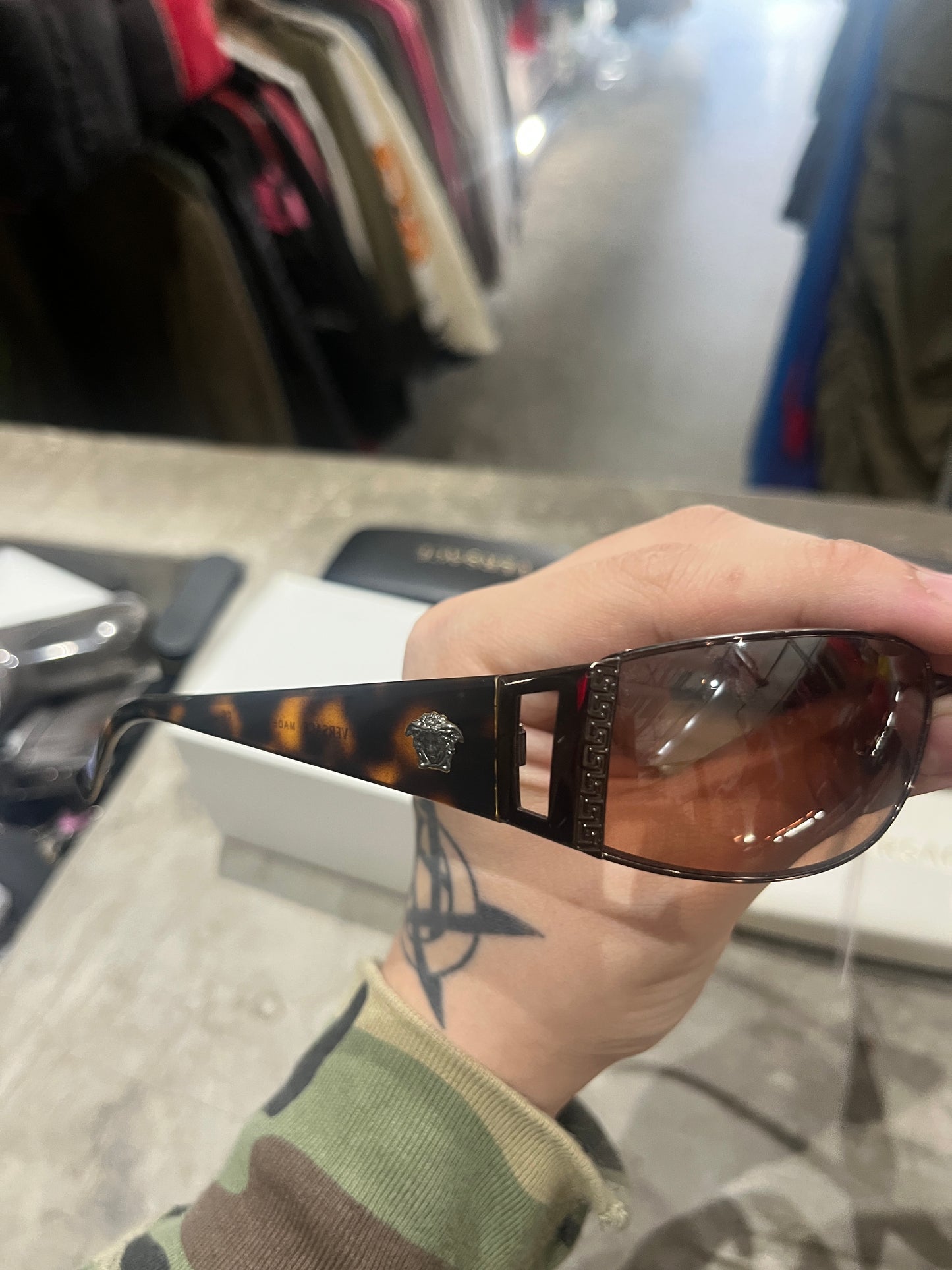 (OS) Versace Mod 2021 1006/6U Sunglasses