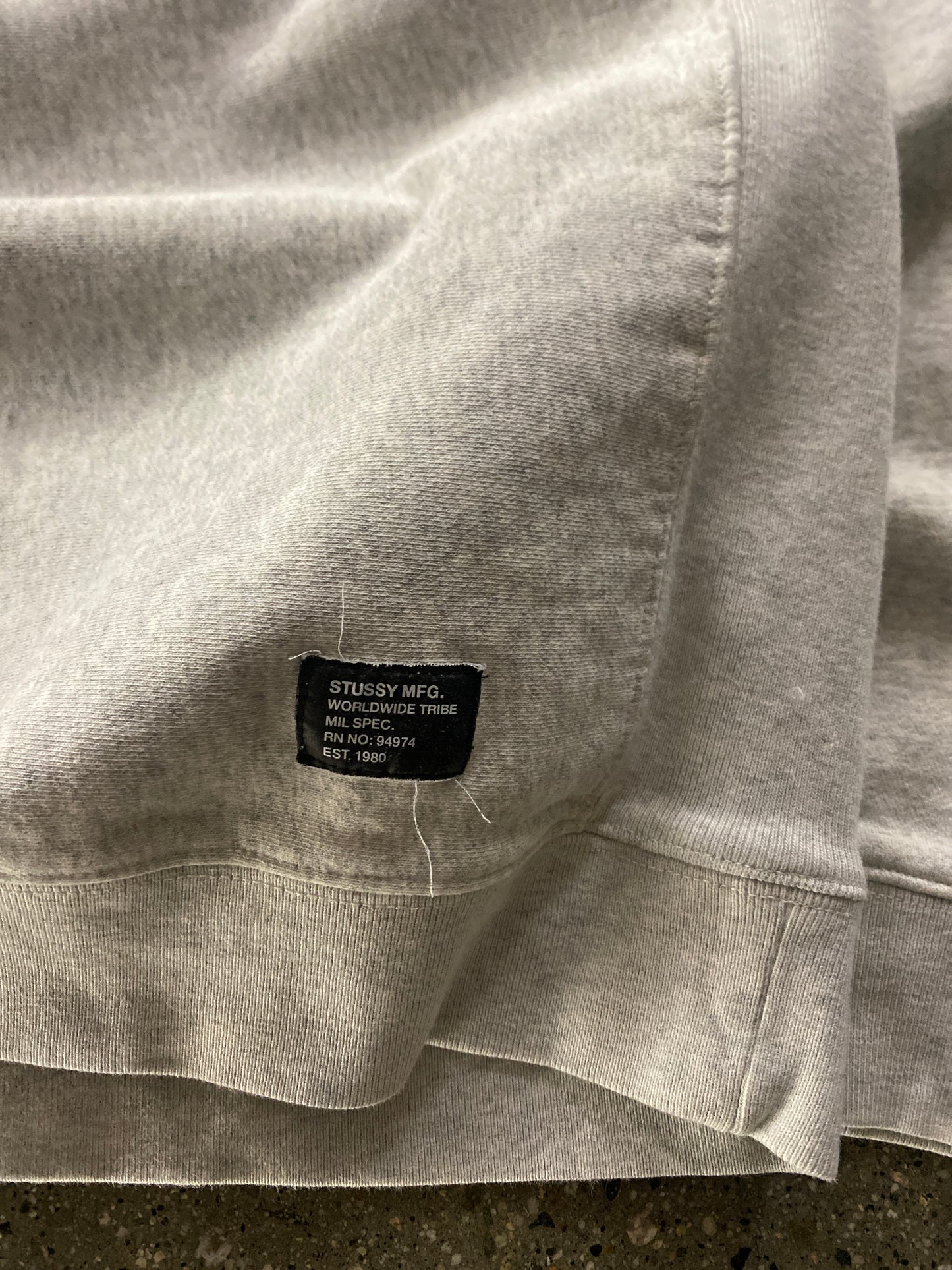 (M) Stussy Vintage Army Crewneck