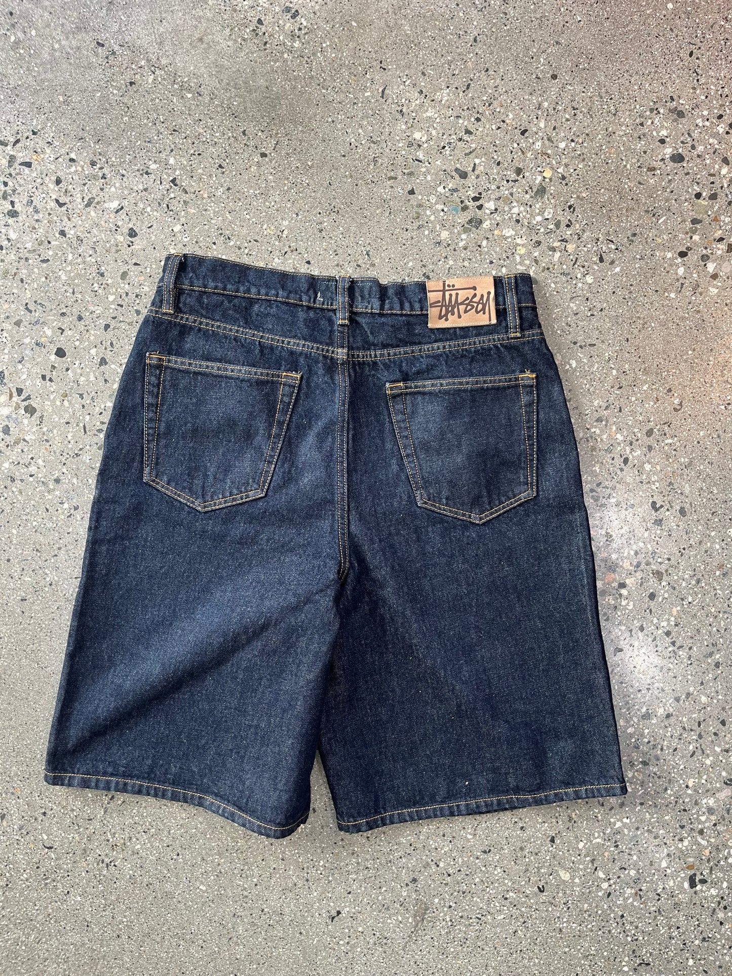 (30W) Stüssy Raw Denim Baggy Jorts