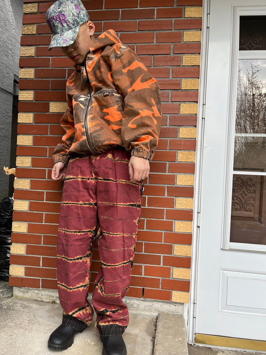 (M) Stussy Lava Dye Pantaloons