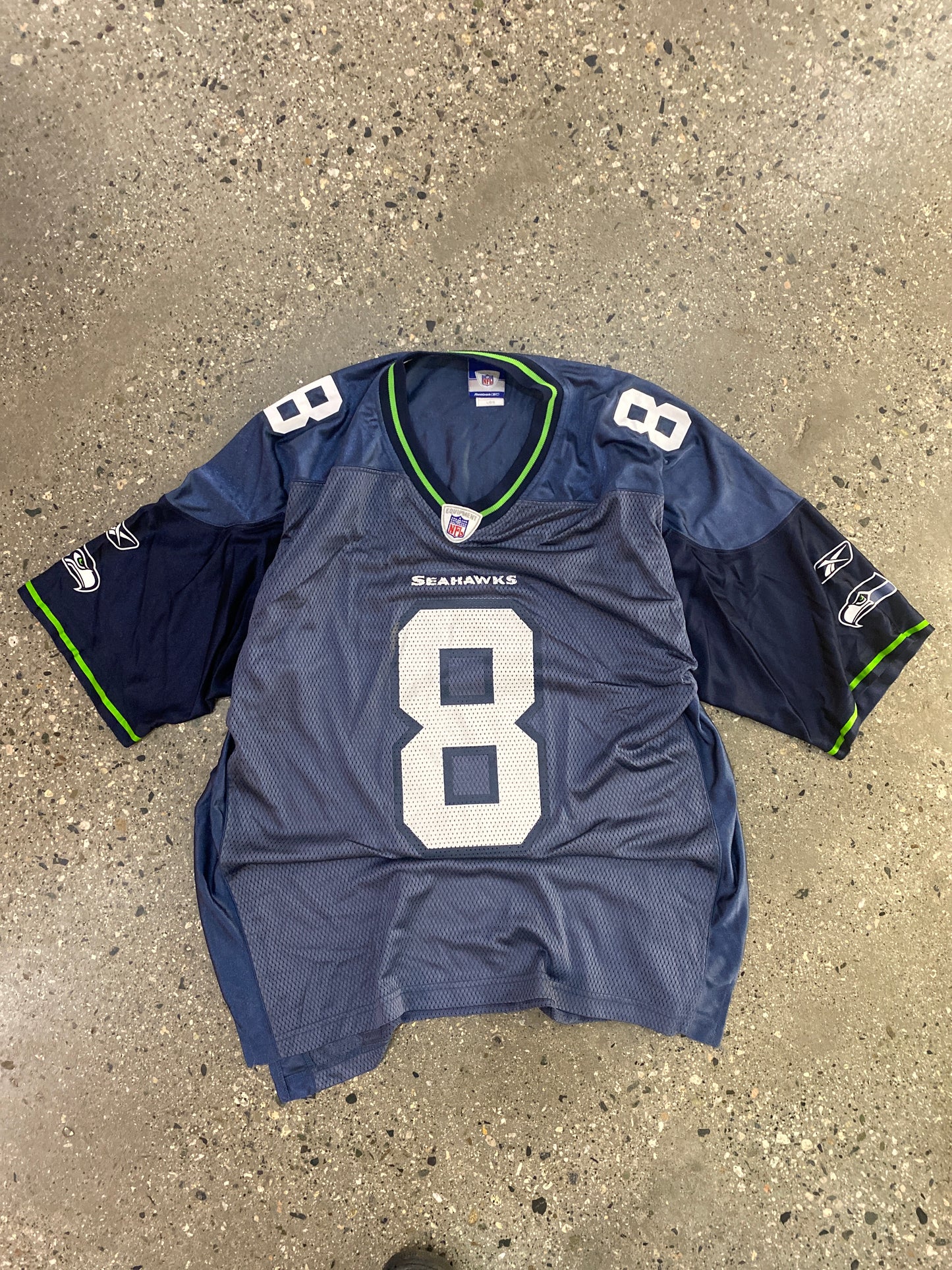 (L) Reebok Seahawks Jersey