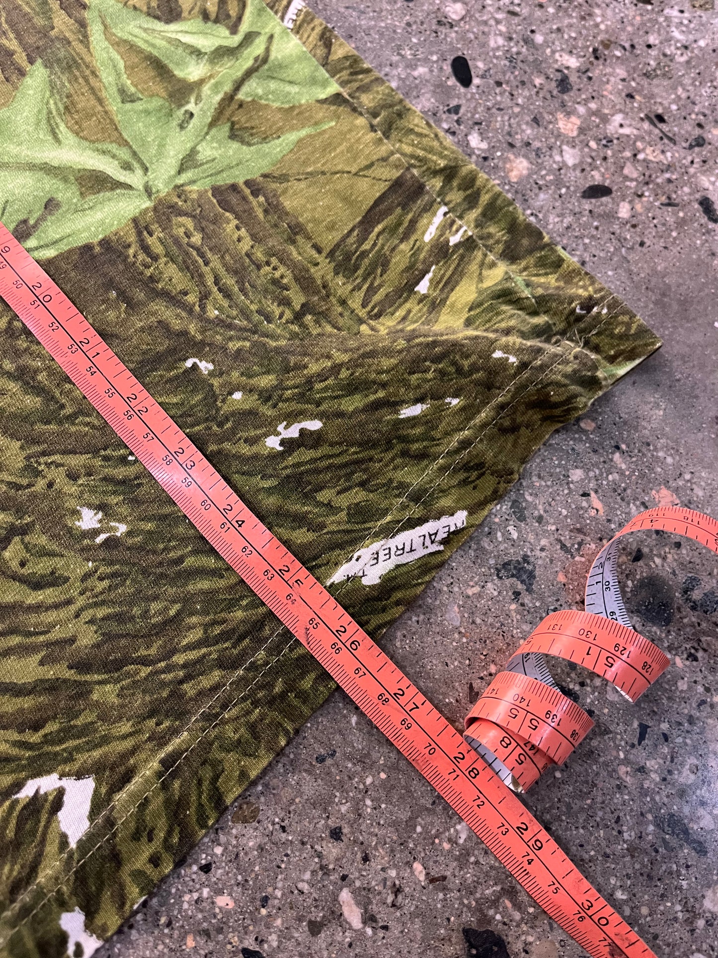 (L) 1998 Boxy Stussy Real Tree Tee