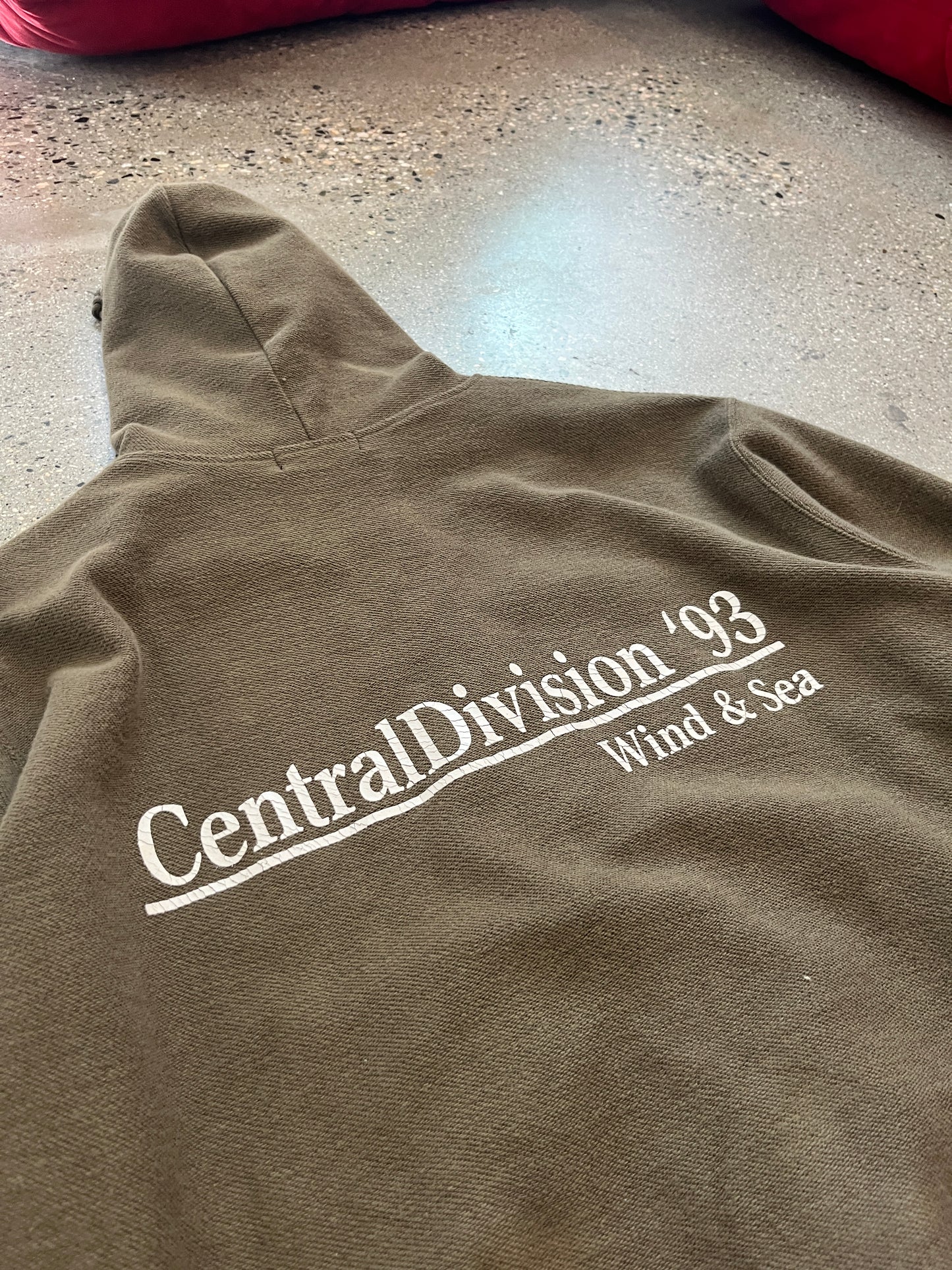 (XL/2X) Wind & Sea x John's Surf Hoodie Zip Up