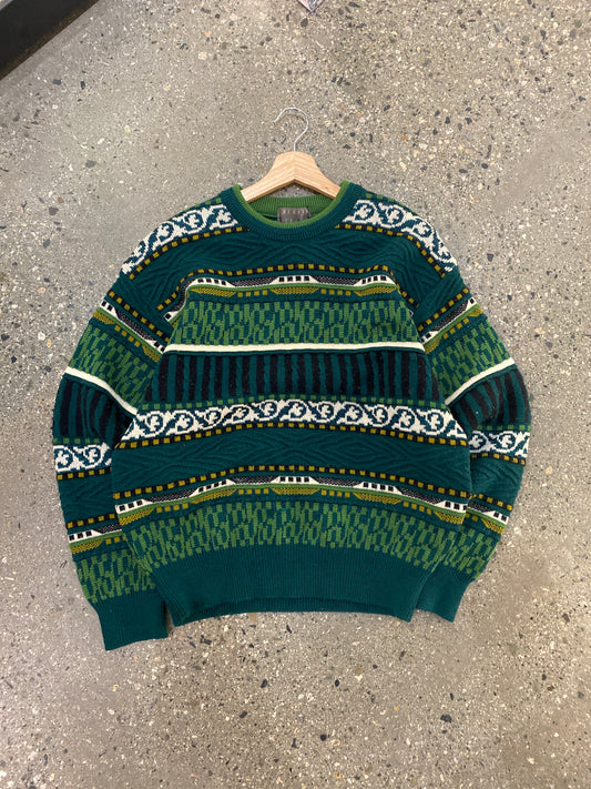 (S/M) Hunter Green 3D Knit