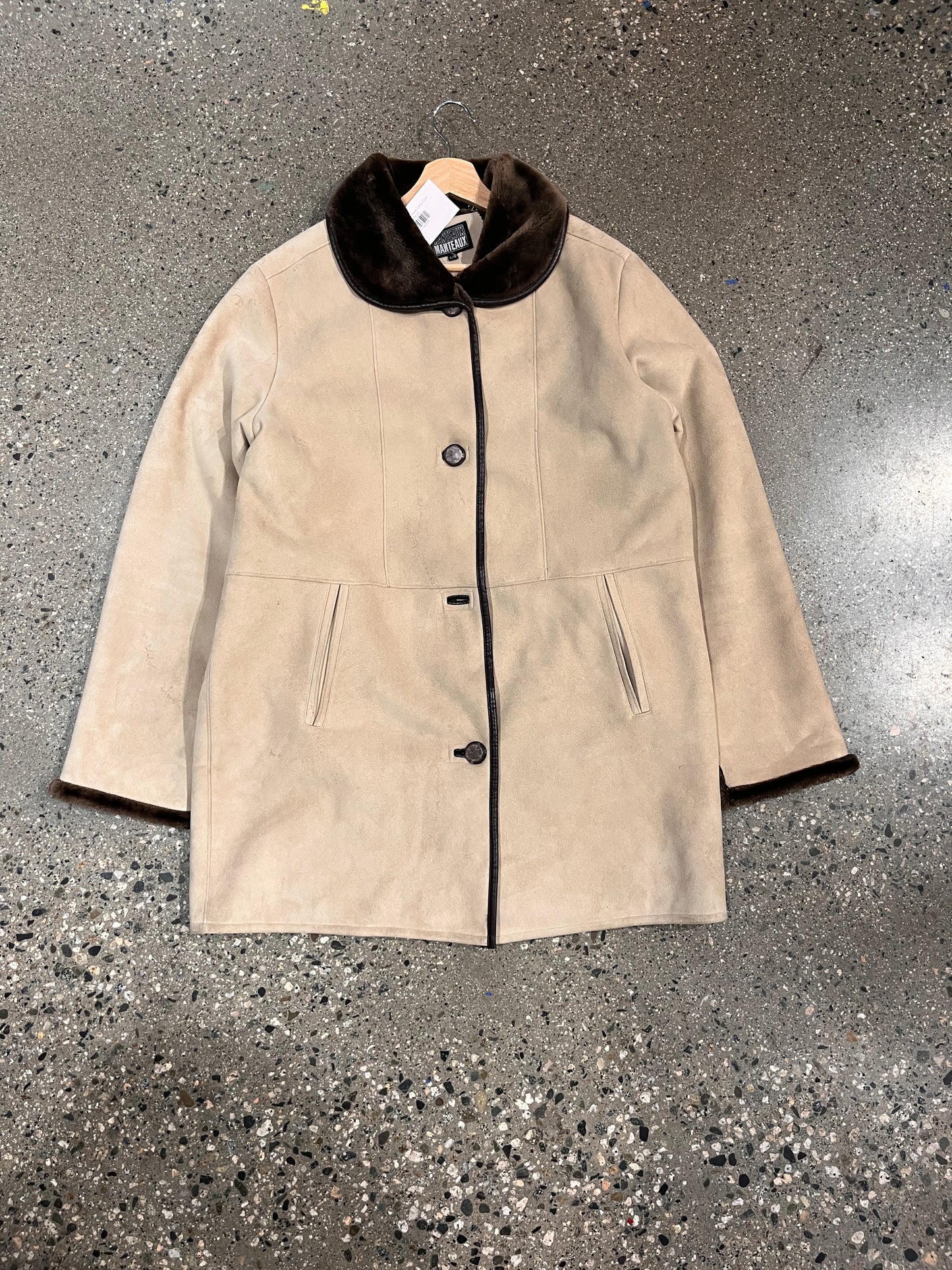 (Women’s L) Vintage Manteaux Long Coat