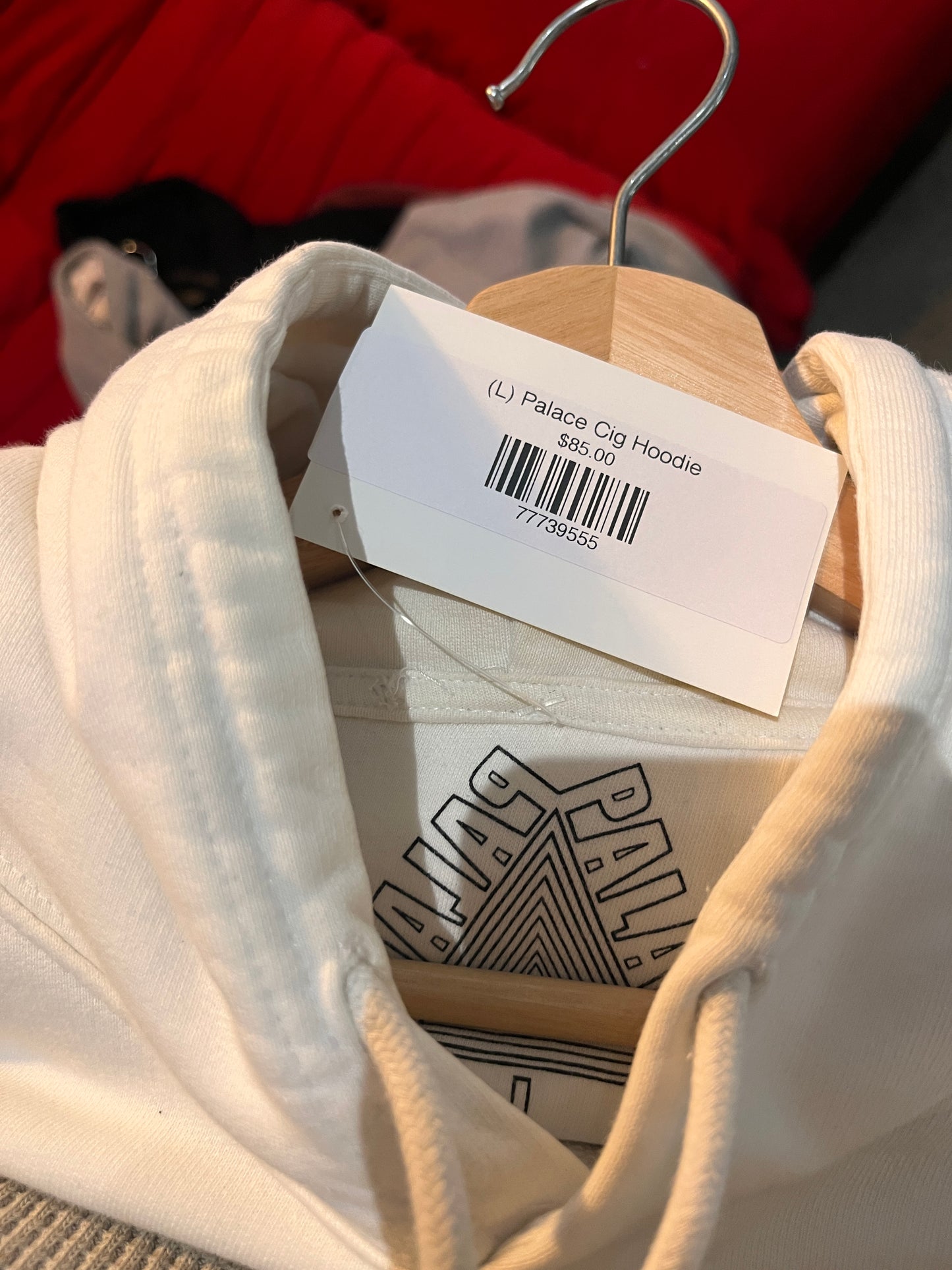 (L) Palace Cig Hoodie