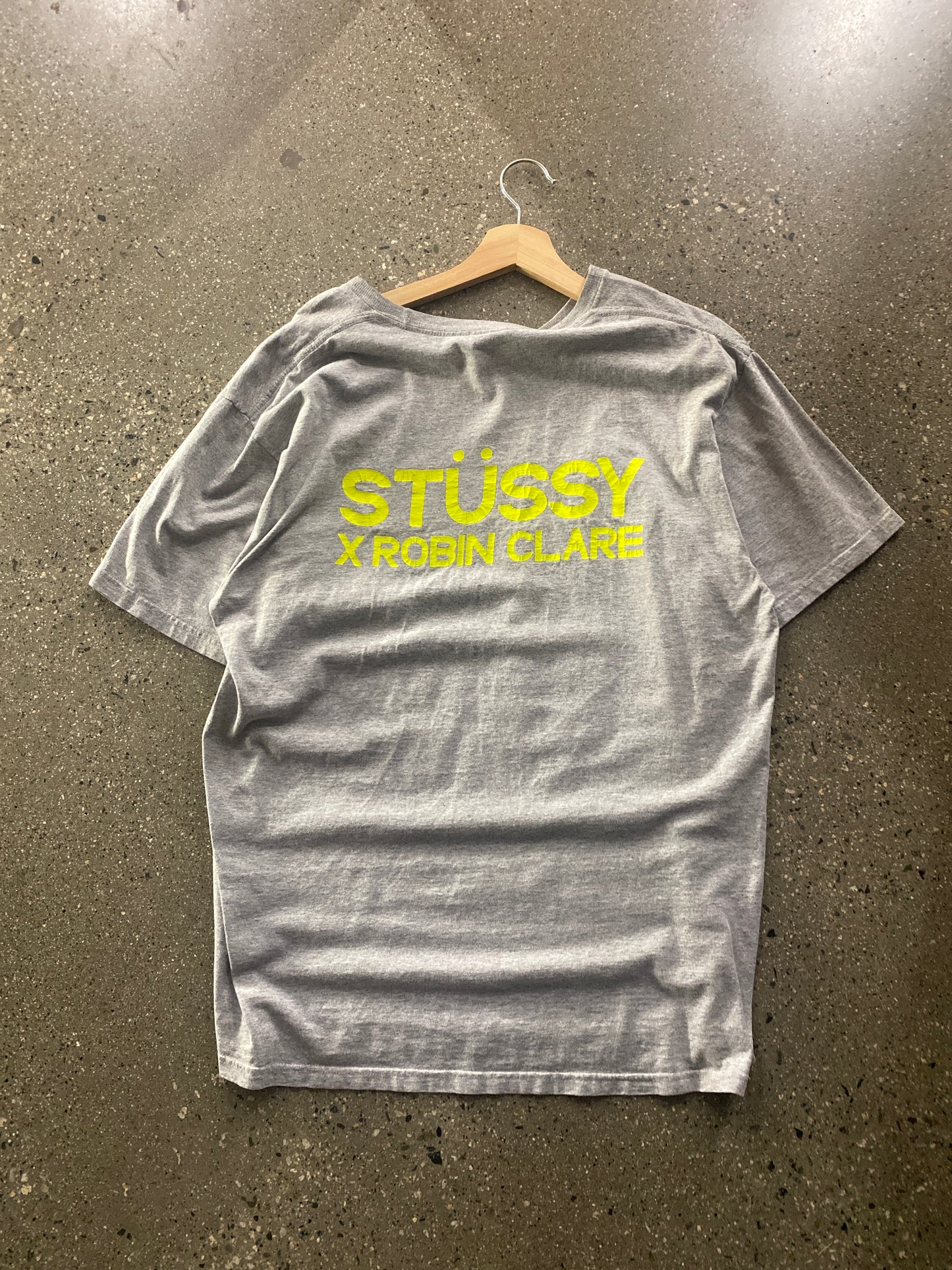 (L) Stussy Grey Tee