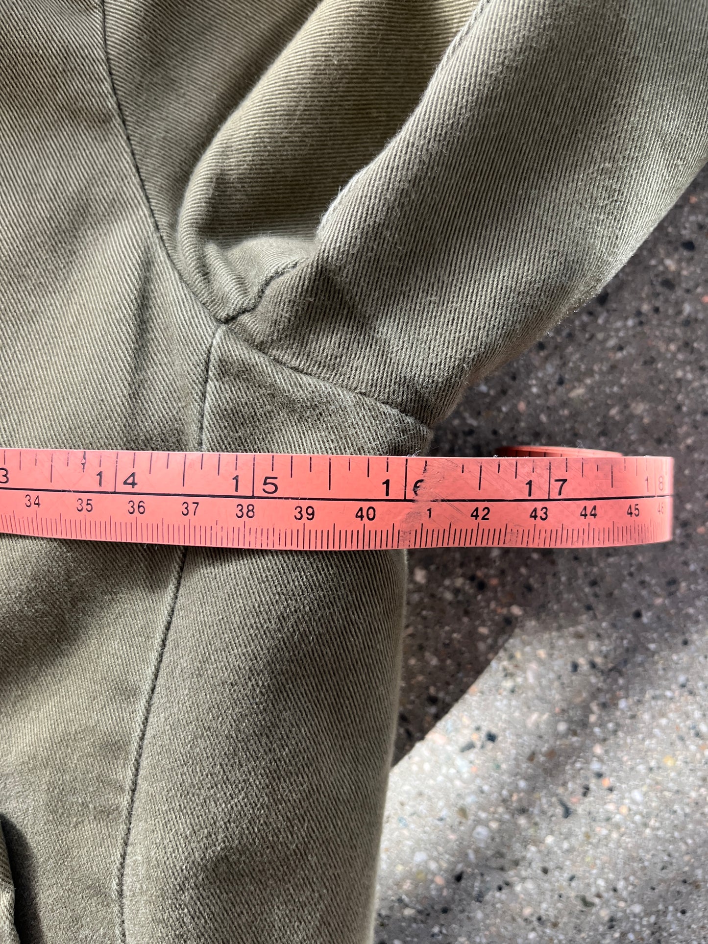 (M) Diesel Womens Army Harrington