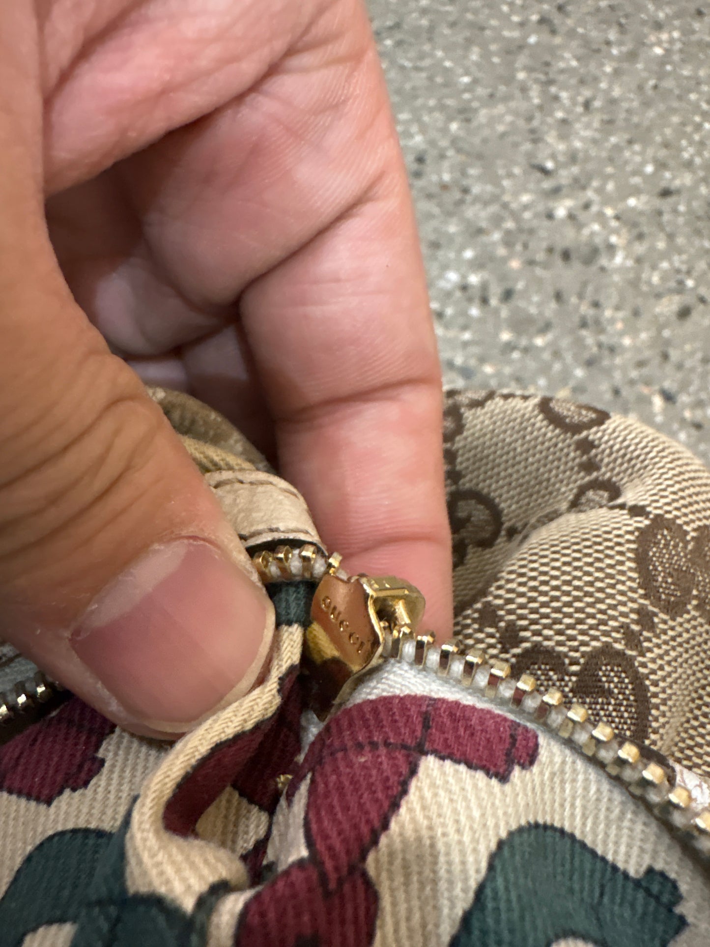 (OS) Gucci Sherry Line Tote Bag — (As is)