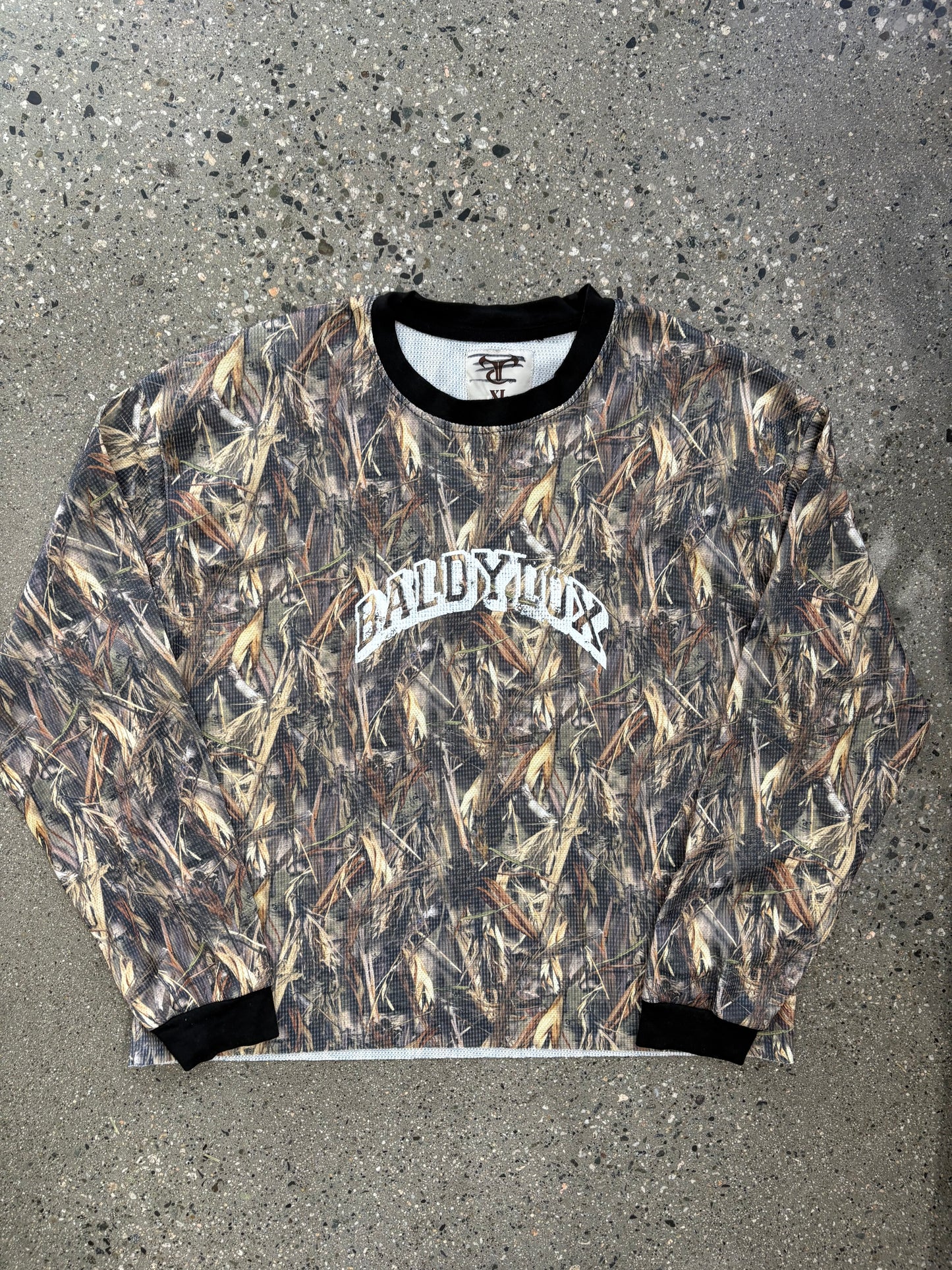 (XL) Baldy 1/1 Real Tree Jersey