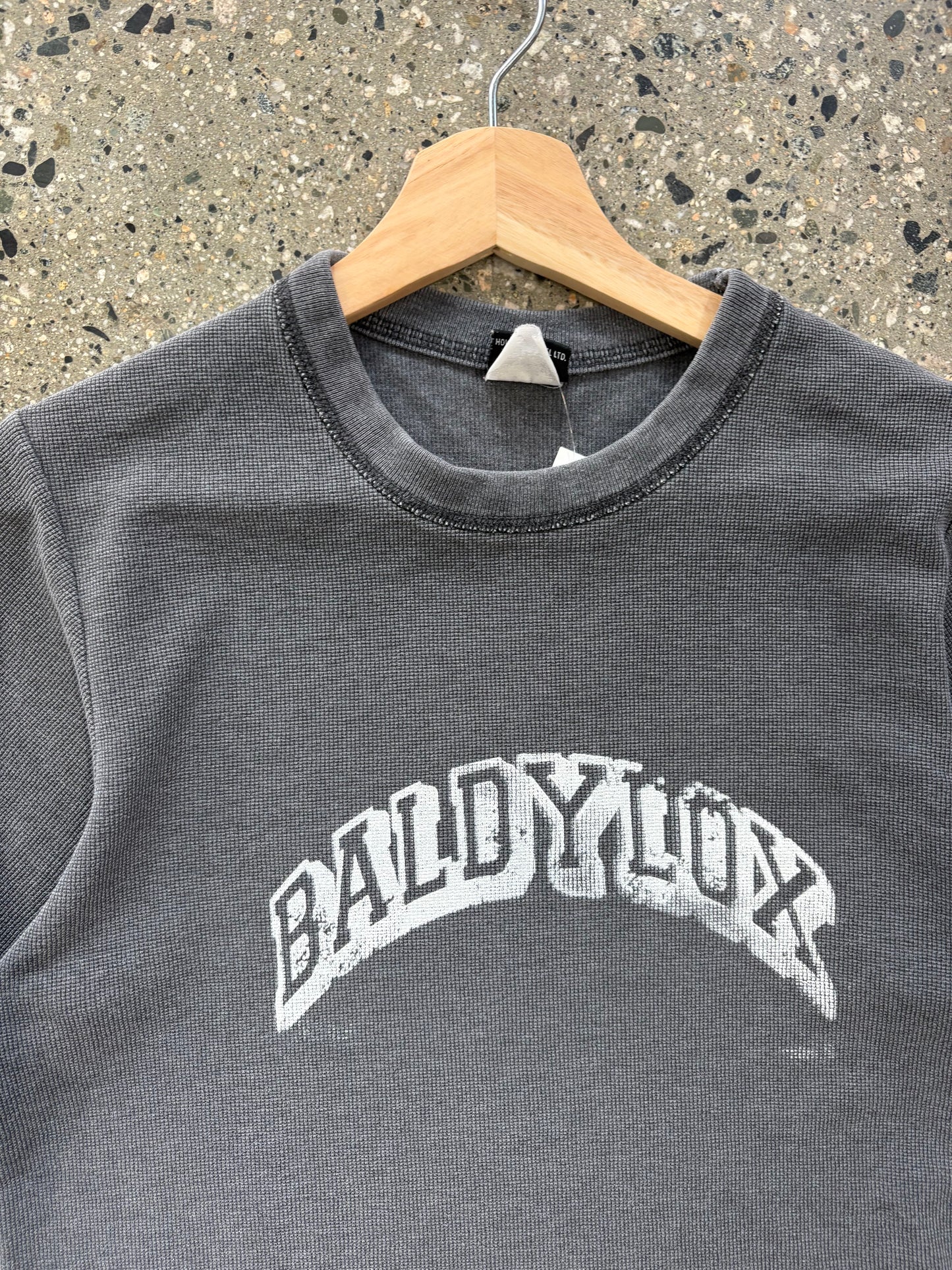(S) Baldy 1/1 Waffle Knit Tee