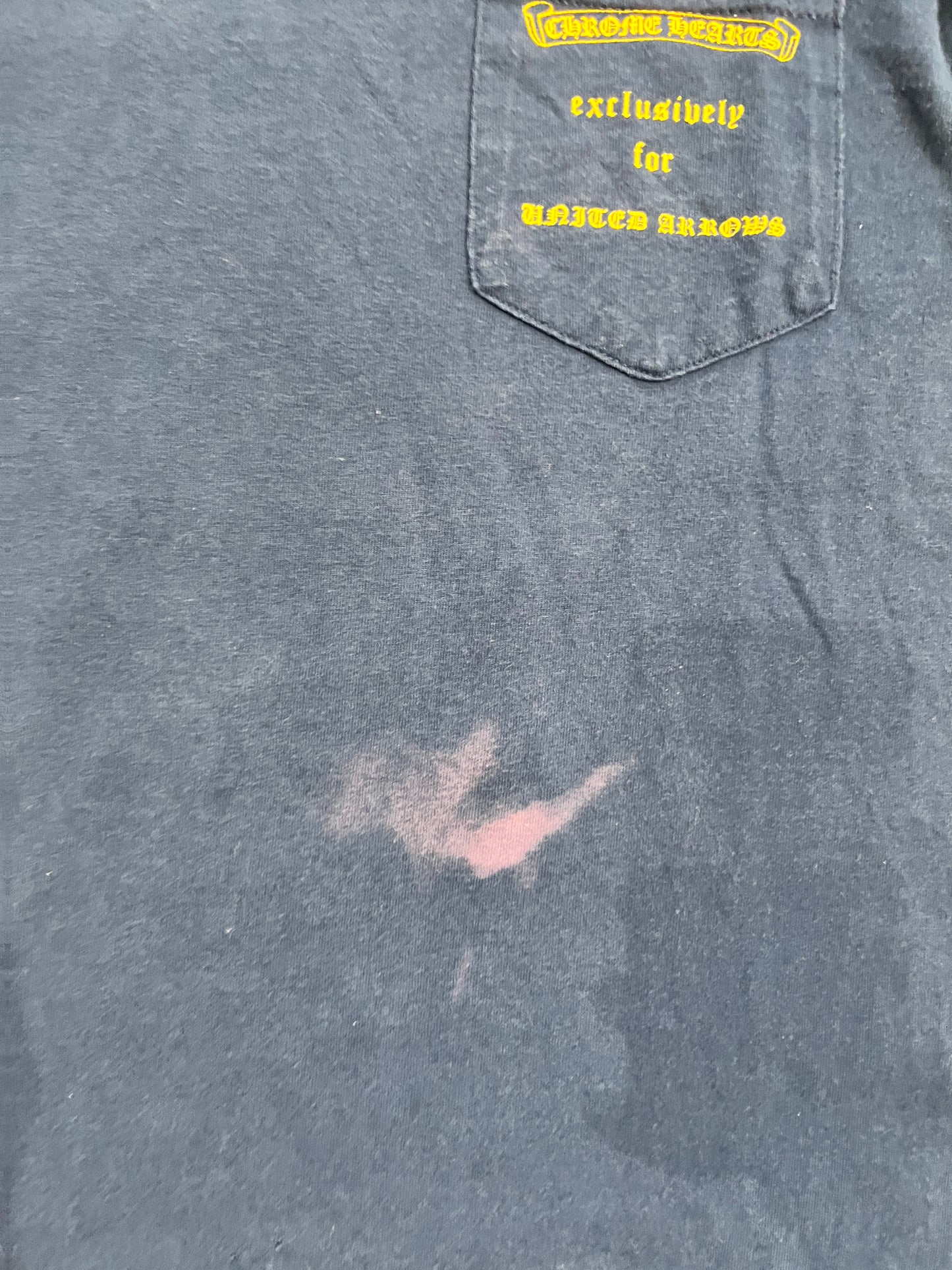 (S) 90s Chrome Hearts Exclusively for United Arrows Navy Tee