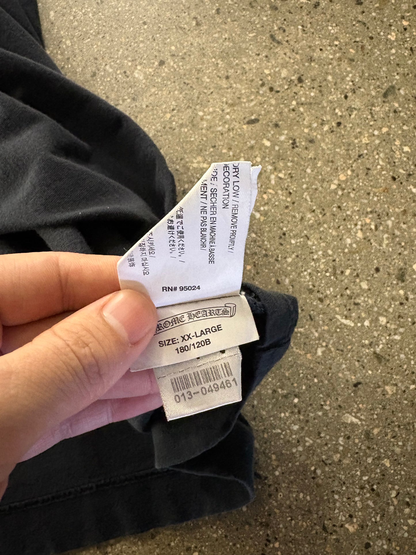 (XL) Chrome Hearts Vertical Scroll Tee