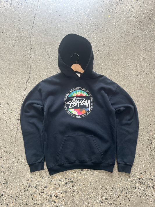 (XS) Black Stussy Hoodie