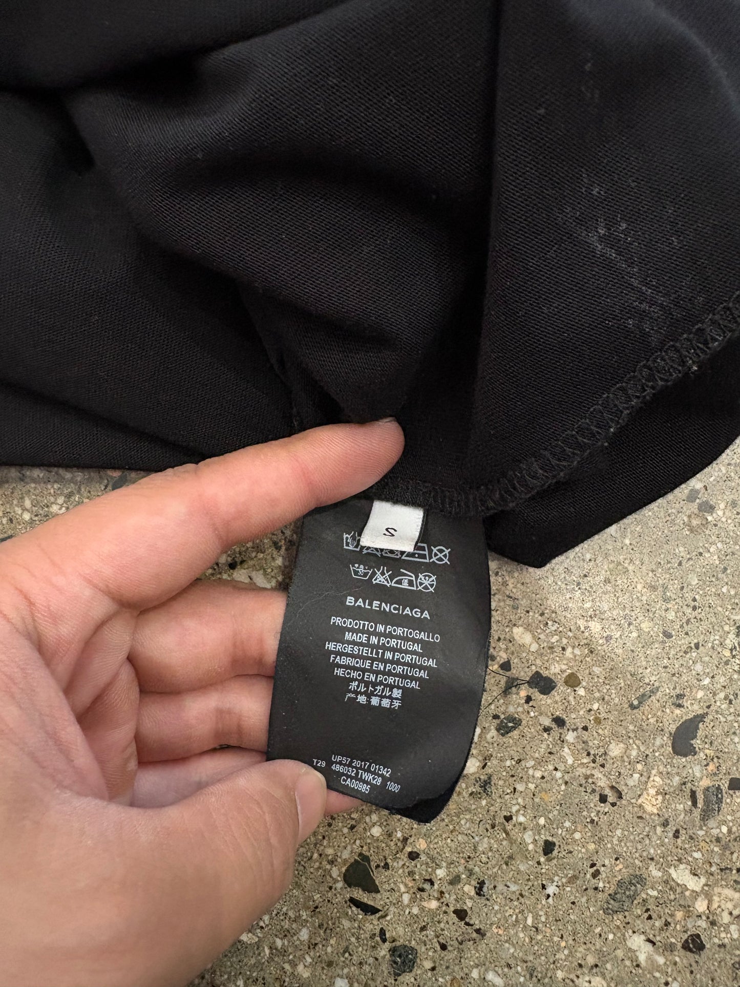 (XL/2X) Balenciaga 2017 Campaign Tee