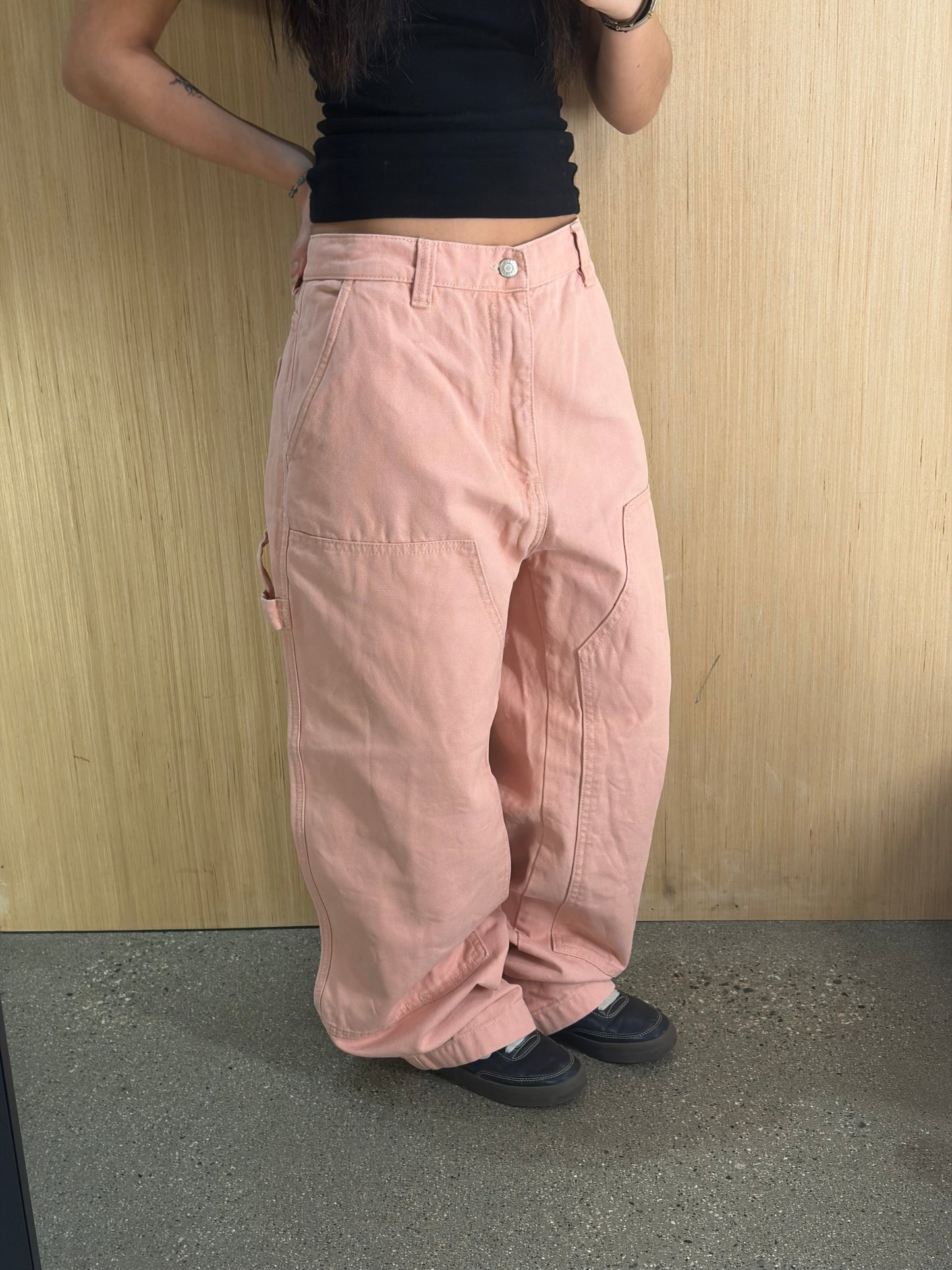 (34”) Large Stussy Pink Doubleknees