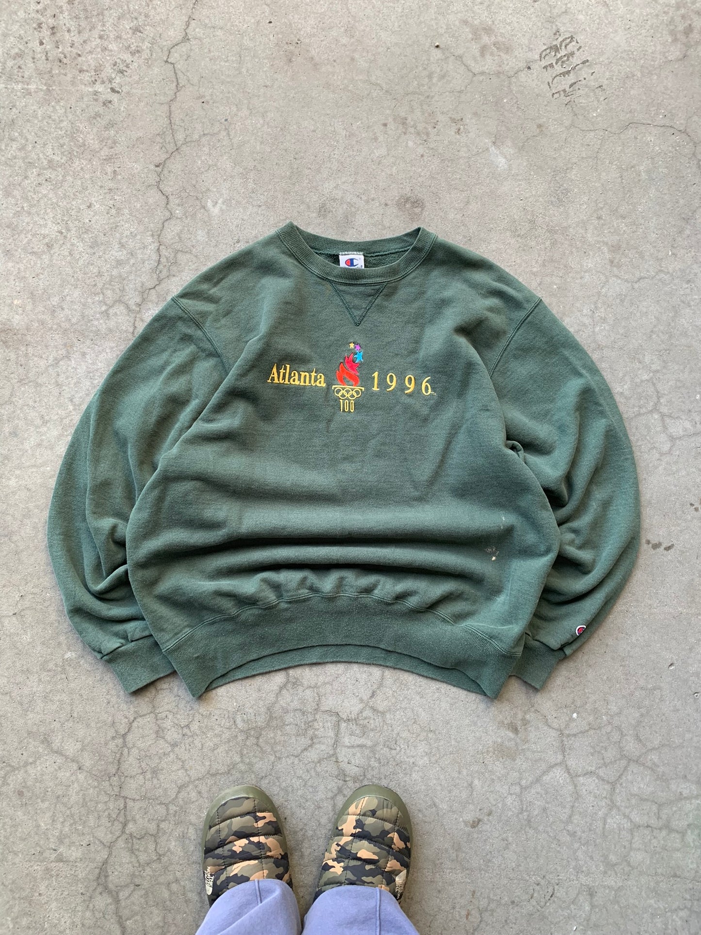 (XL) Champion Atlanta 1996 Olympics Crew