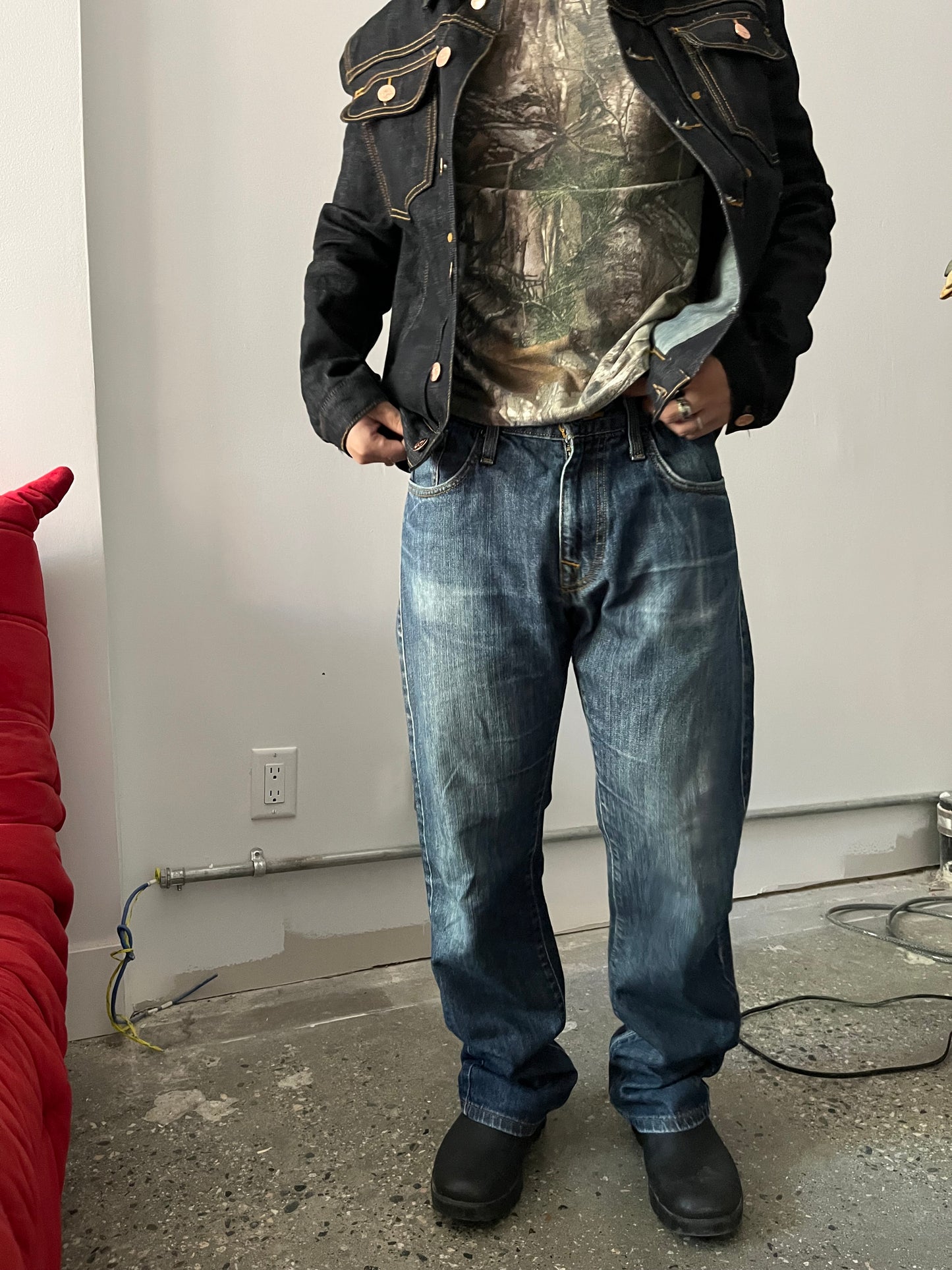 (32”) 1990s Stussy Rugged Work Denim