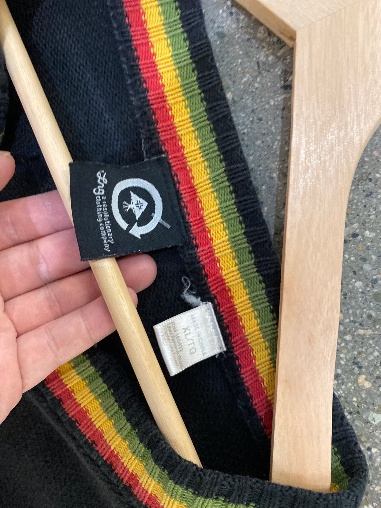 (XL/2X) LRG Knit ZIp