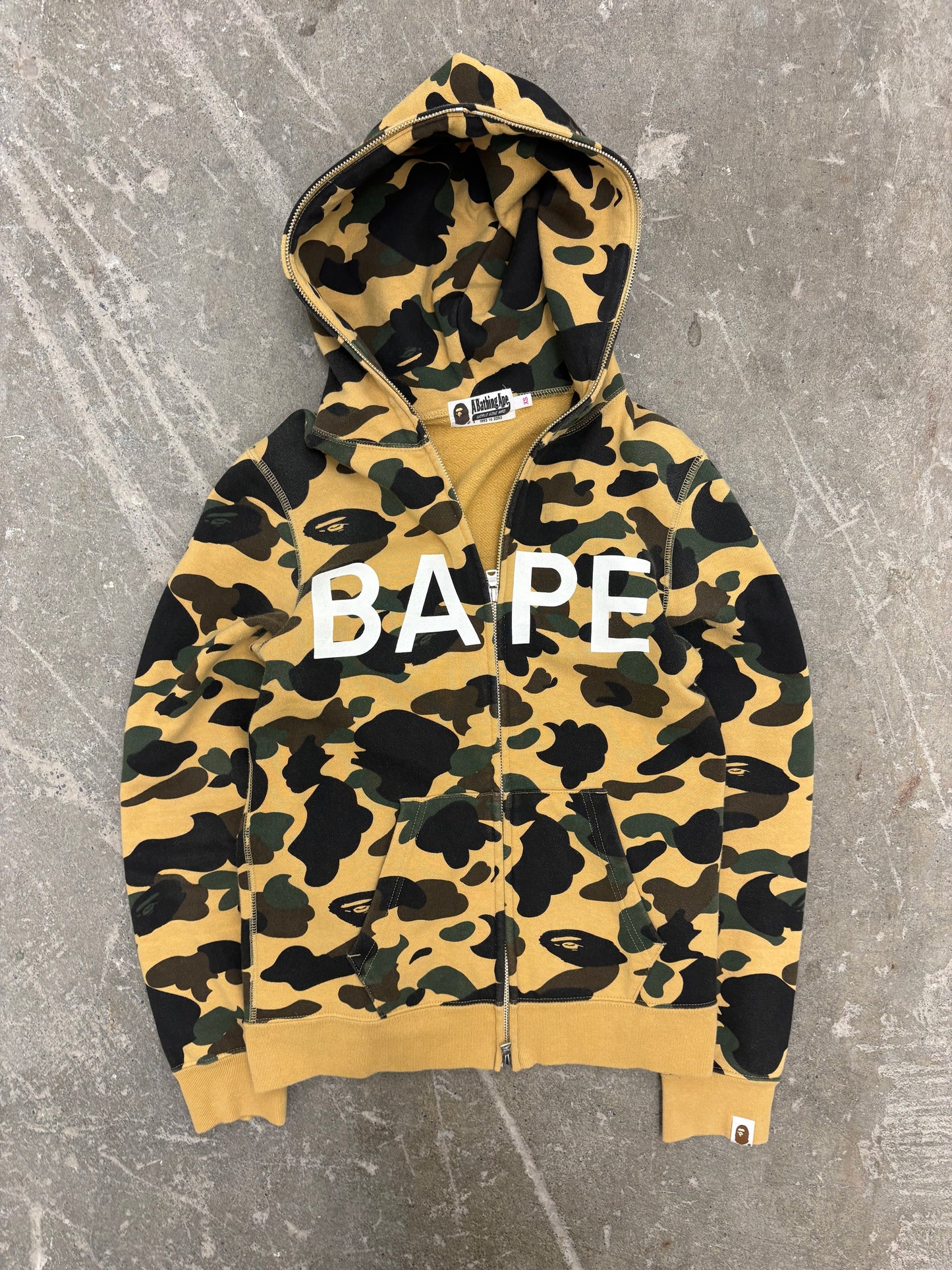 (S) Bape Spellout Full Zip