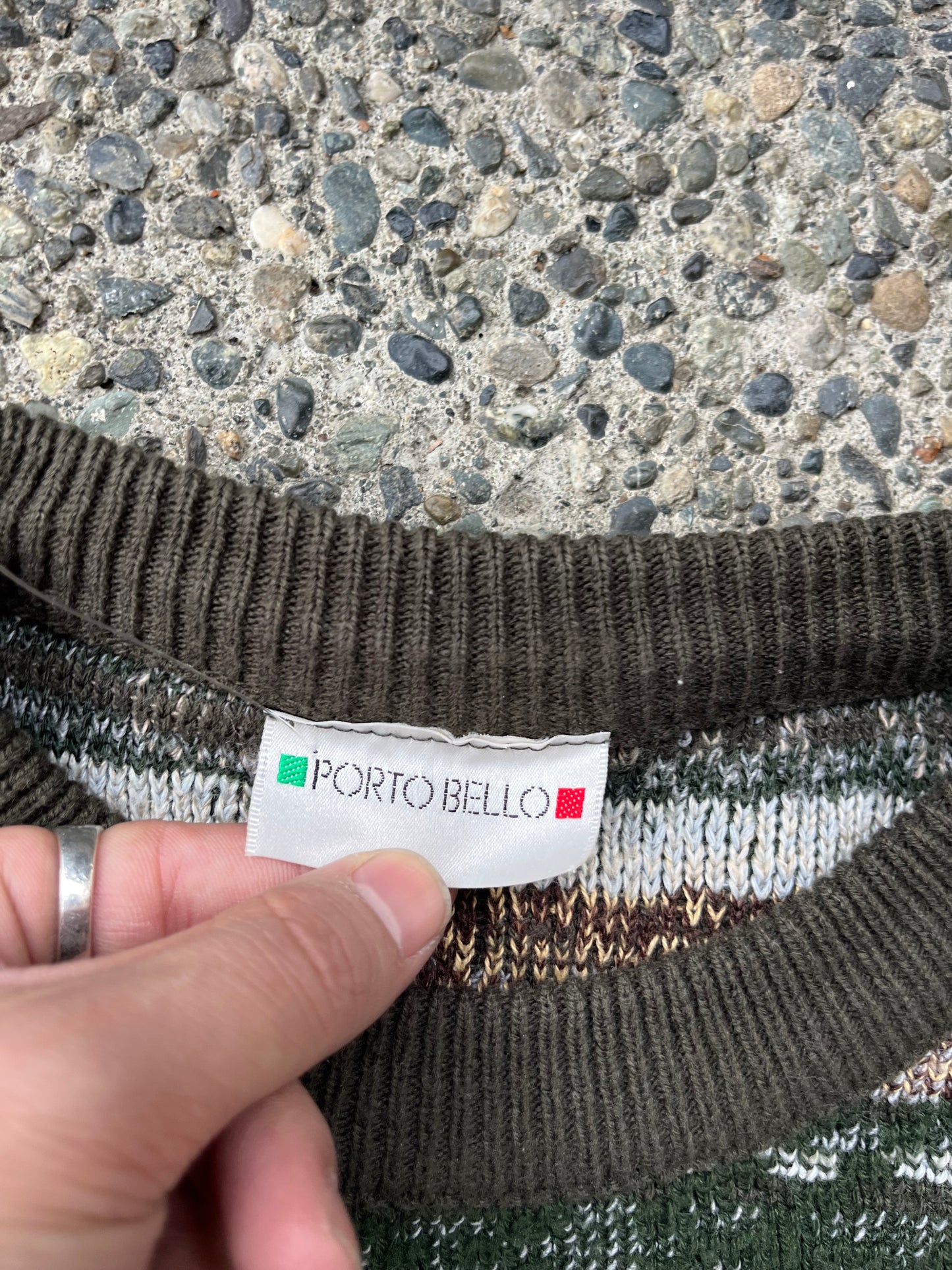 (XL) 1990s Porto Bello Earth Textured Knit