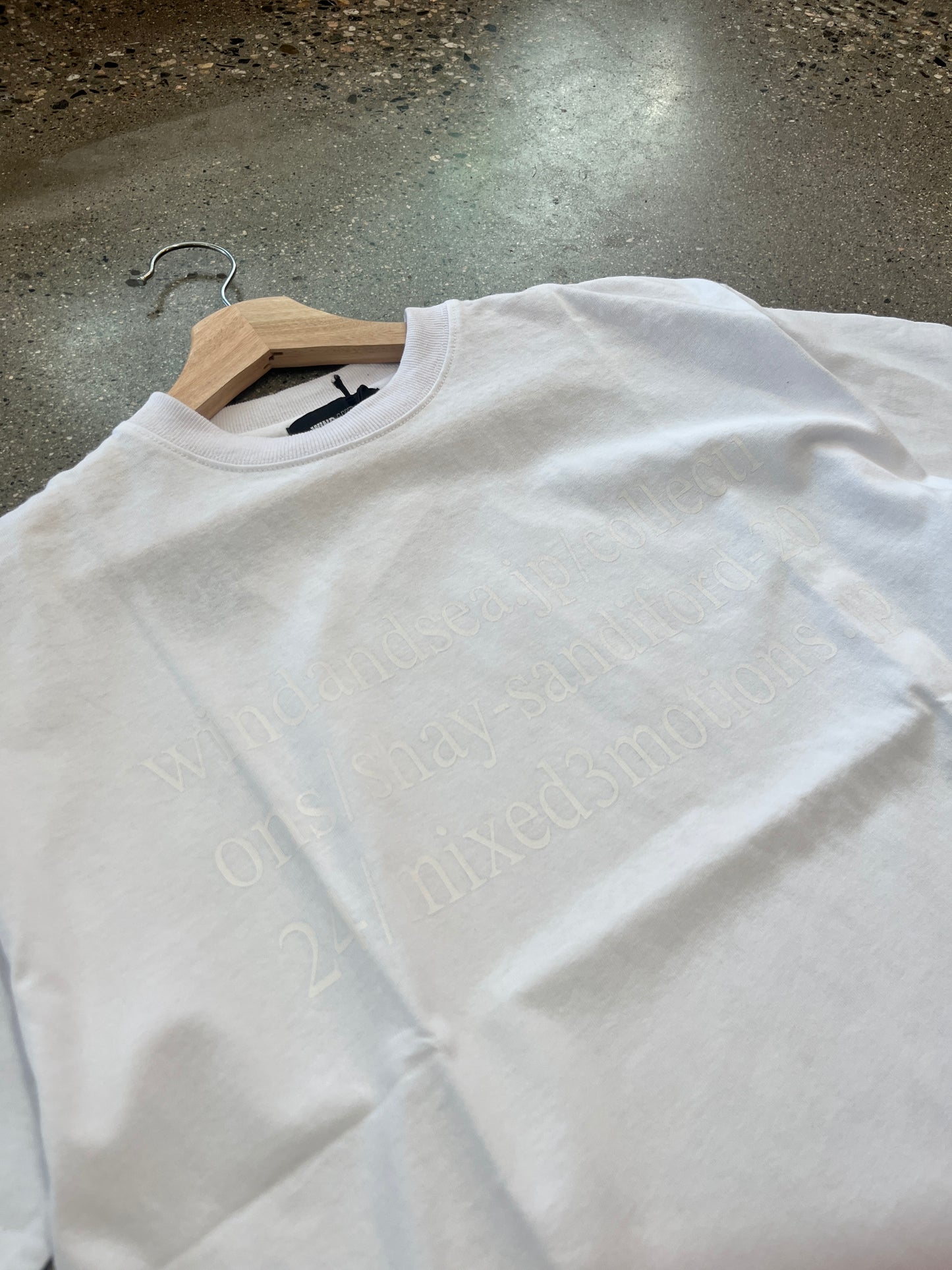 L/XL) SHAY x WIND & SEA URL S/S BNWT