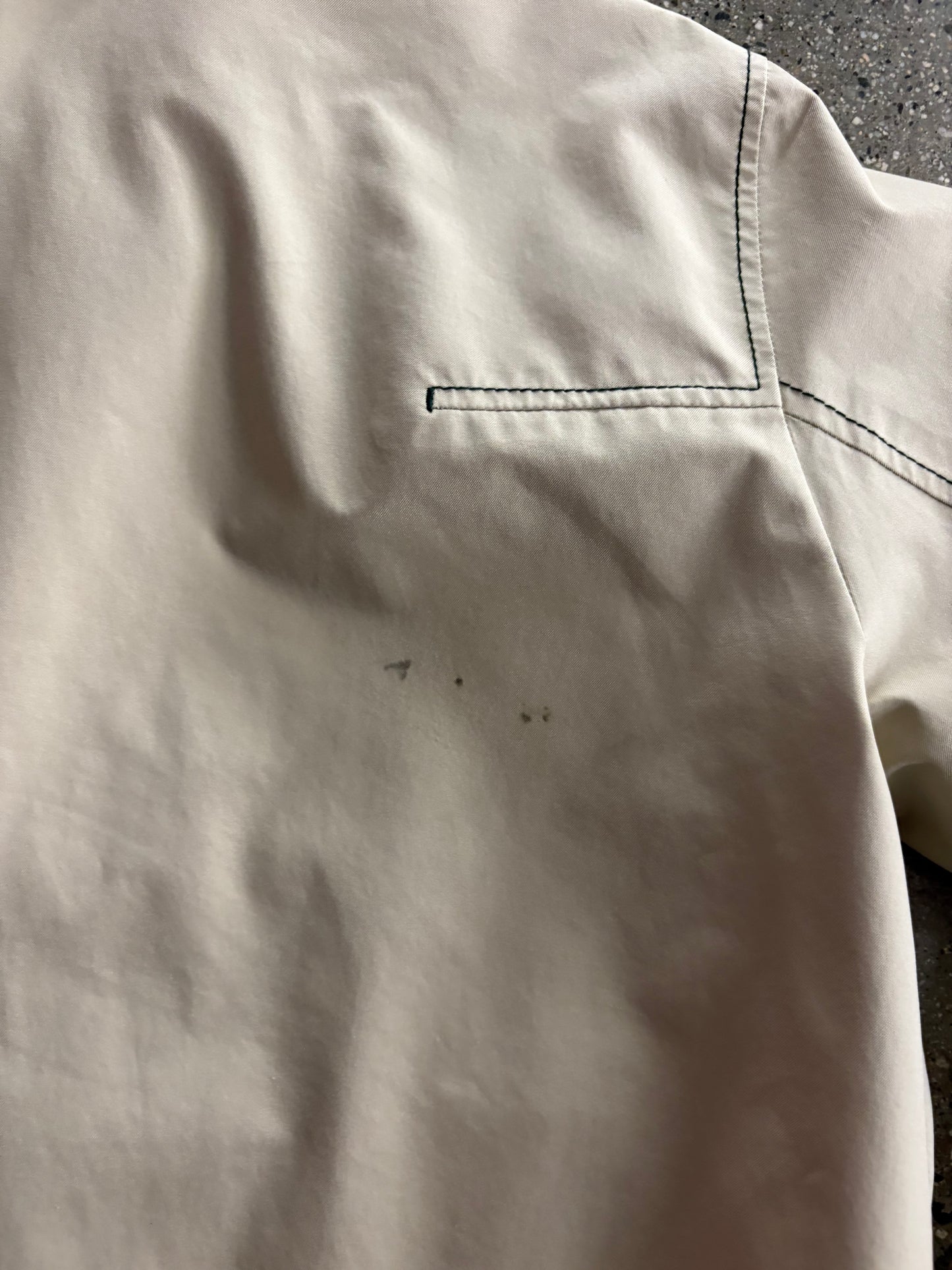 (M) 1990s Prada Goretex Cropped Zip Jacket