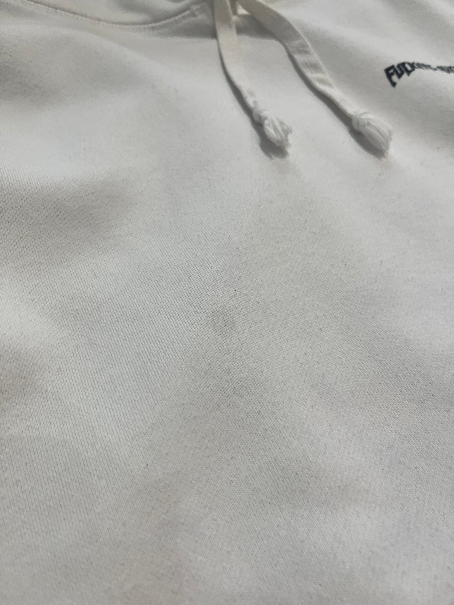 (L) F*cking Awesome White Hoodie