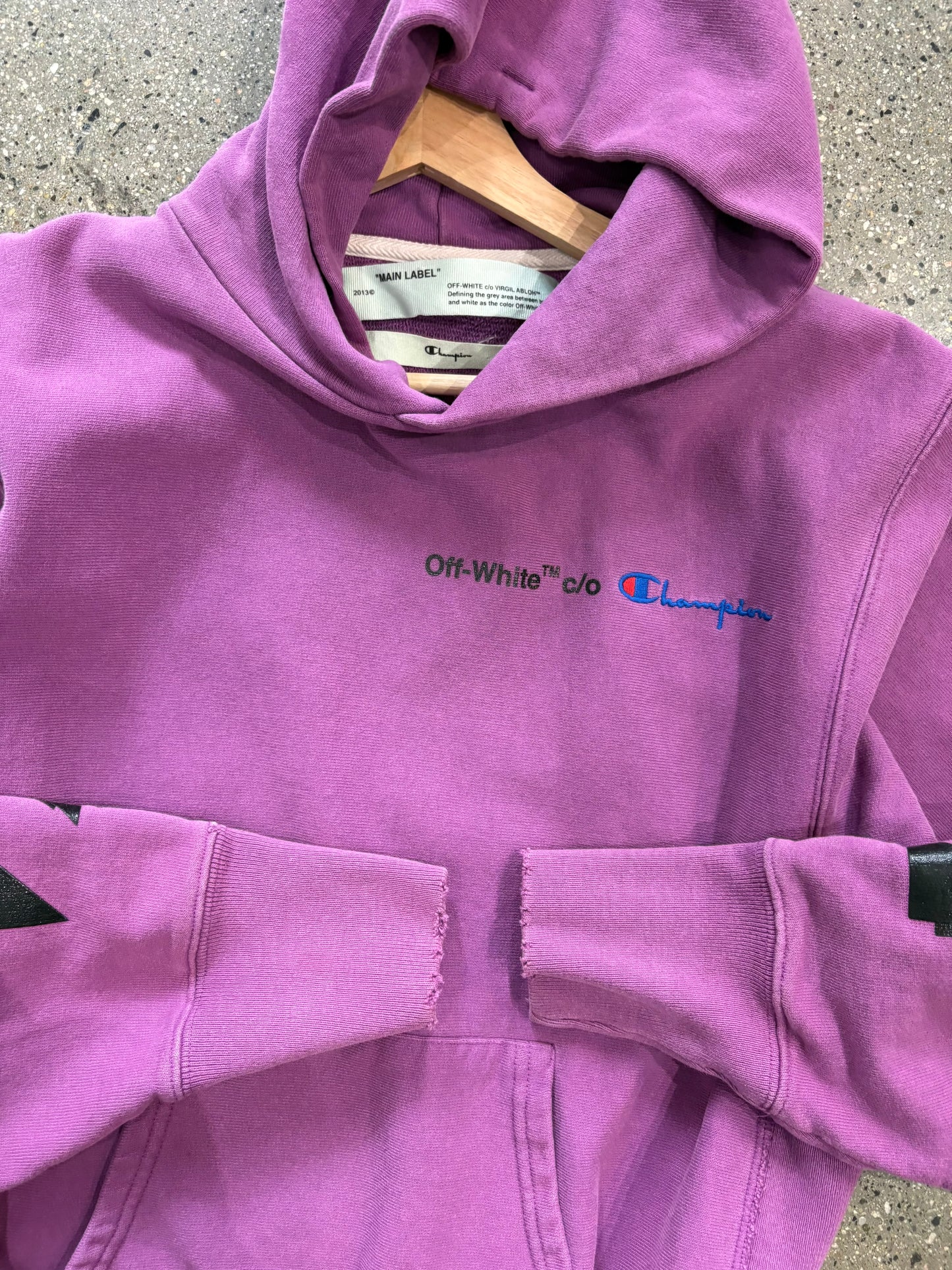 Champion Off White Hoodie