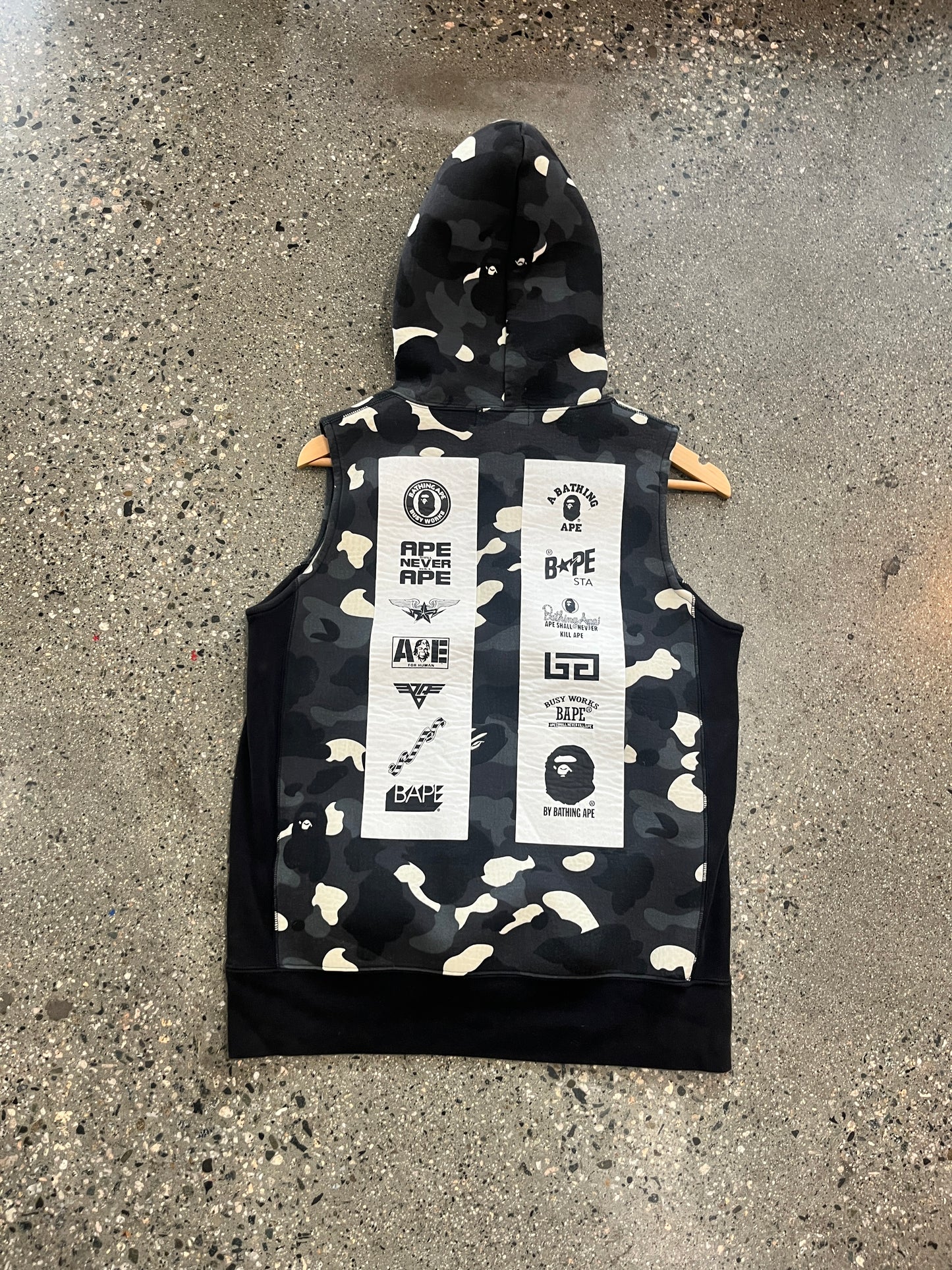 (S) Bape Sleeveless Hoodie